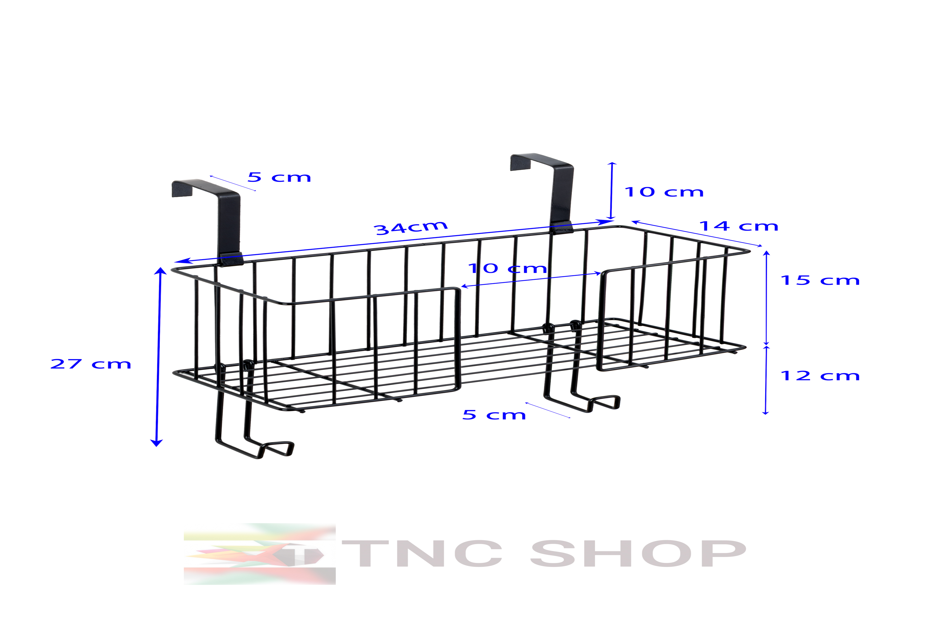 Tncpatishop Kapi Arkasi Ütü Ve Ütü Masasi Askisi Ütü Düzenleyici Raf - Siyah