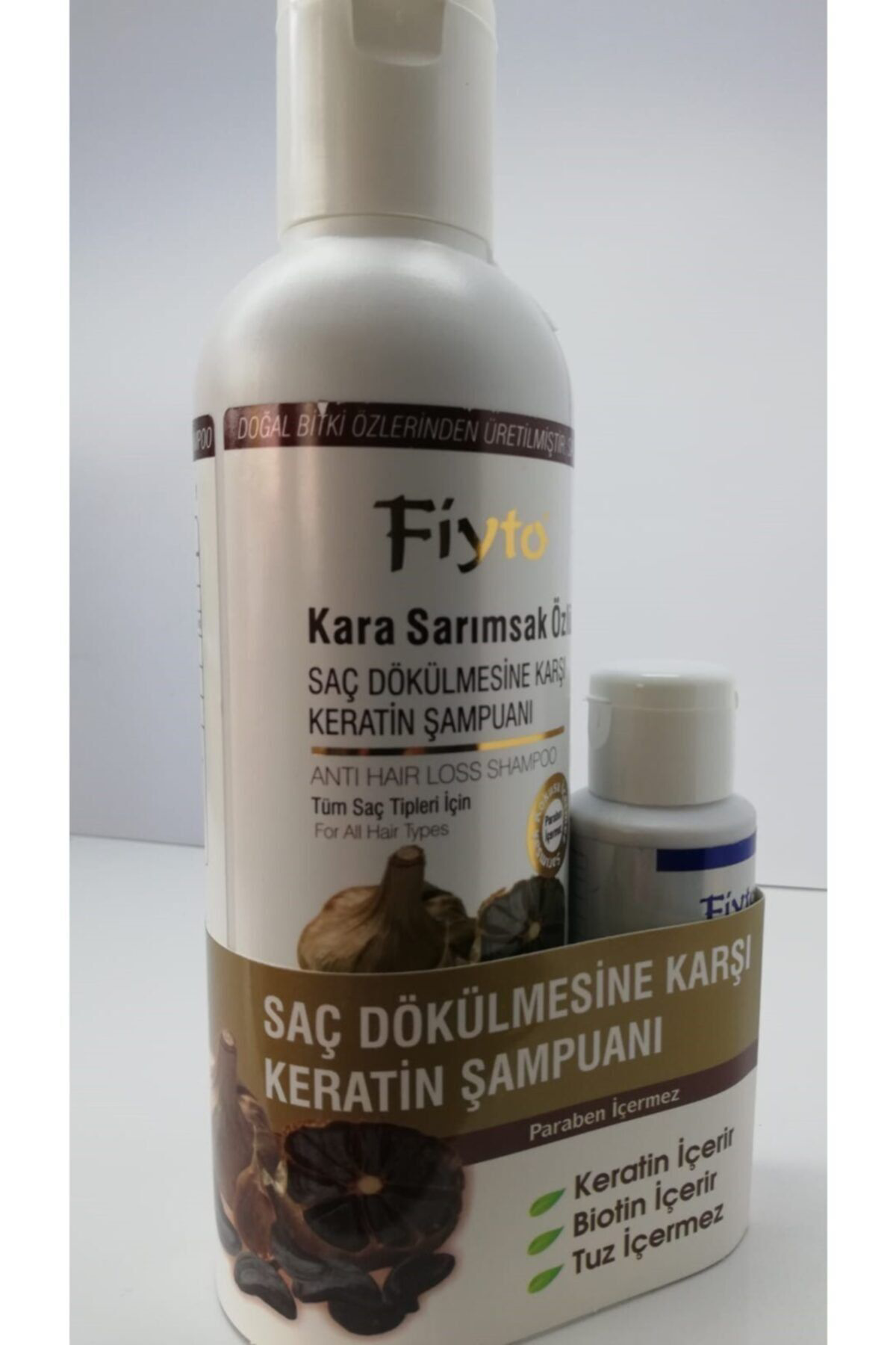 Fiyto Kara Sarimsak Şanpuani Saç Losyon Hediyeli