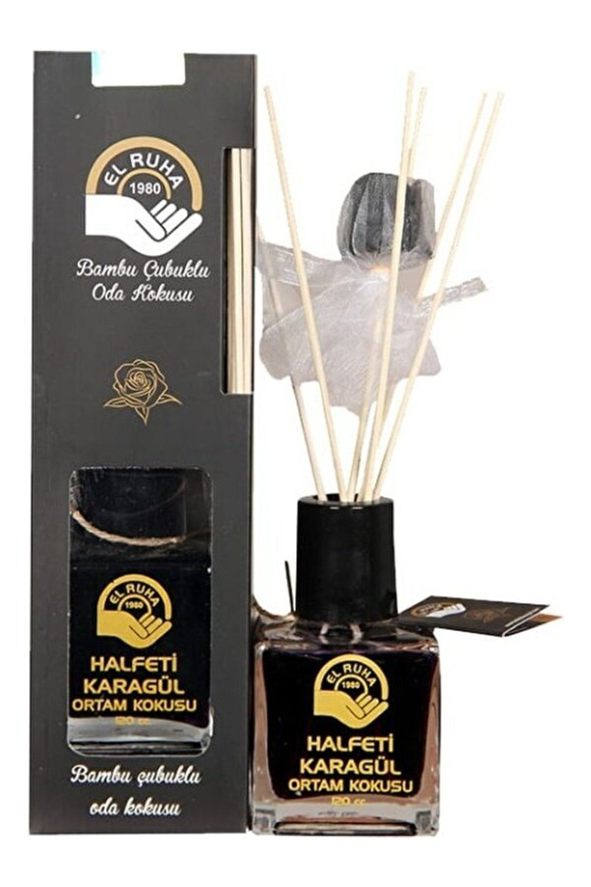 Arwoan Karagül Kolonyalari Karagül Bambu Çubuklu Oda Kokusu (Gerçek Kara