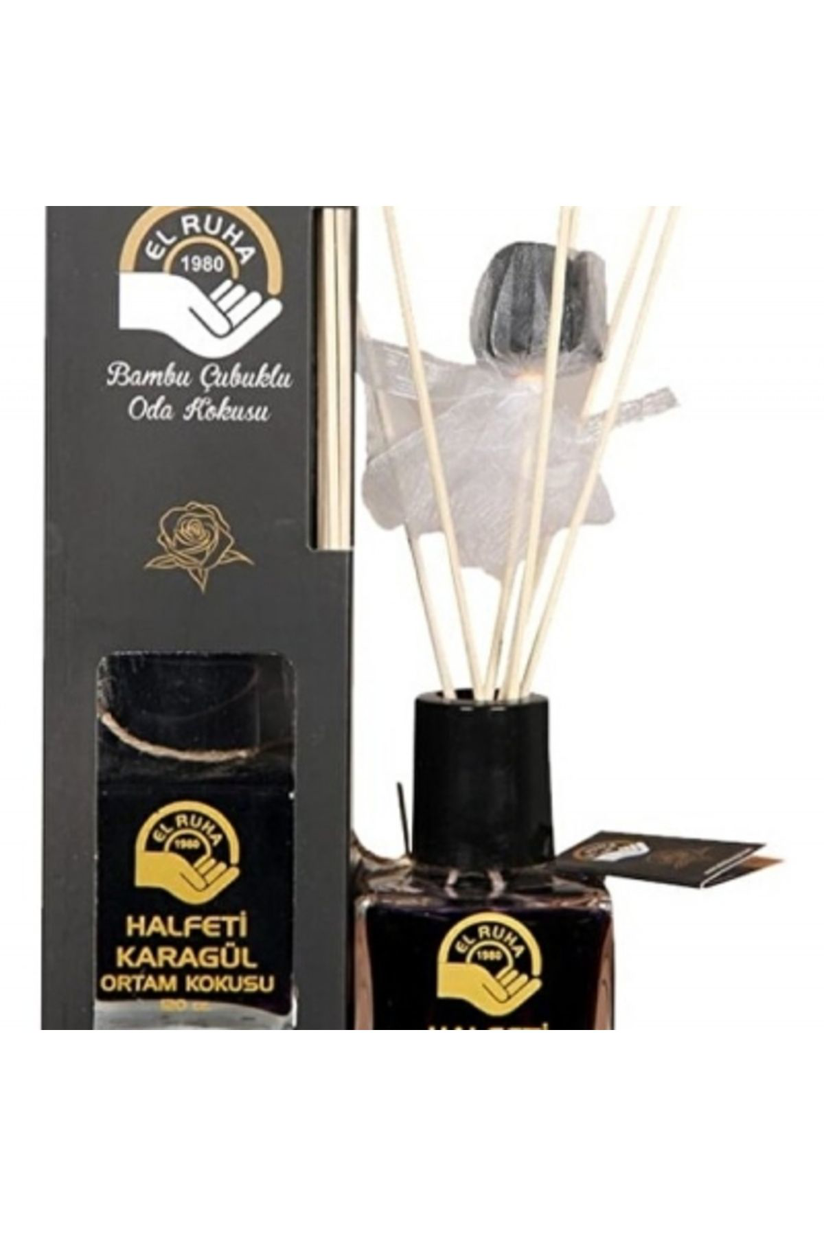 Arwoan Karagül Kolonyalari Karagül Bambu Çubuklu Oda Kokusu (Gerçek Kara