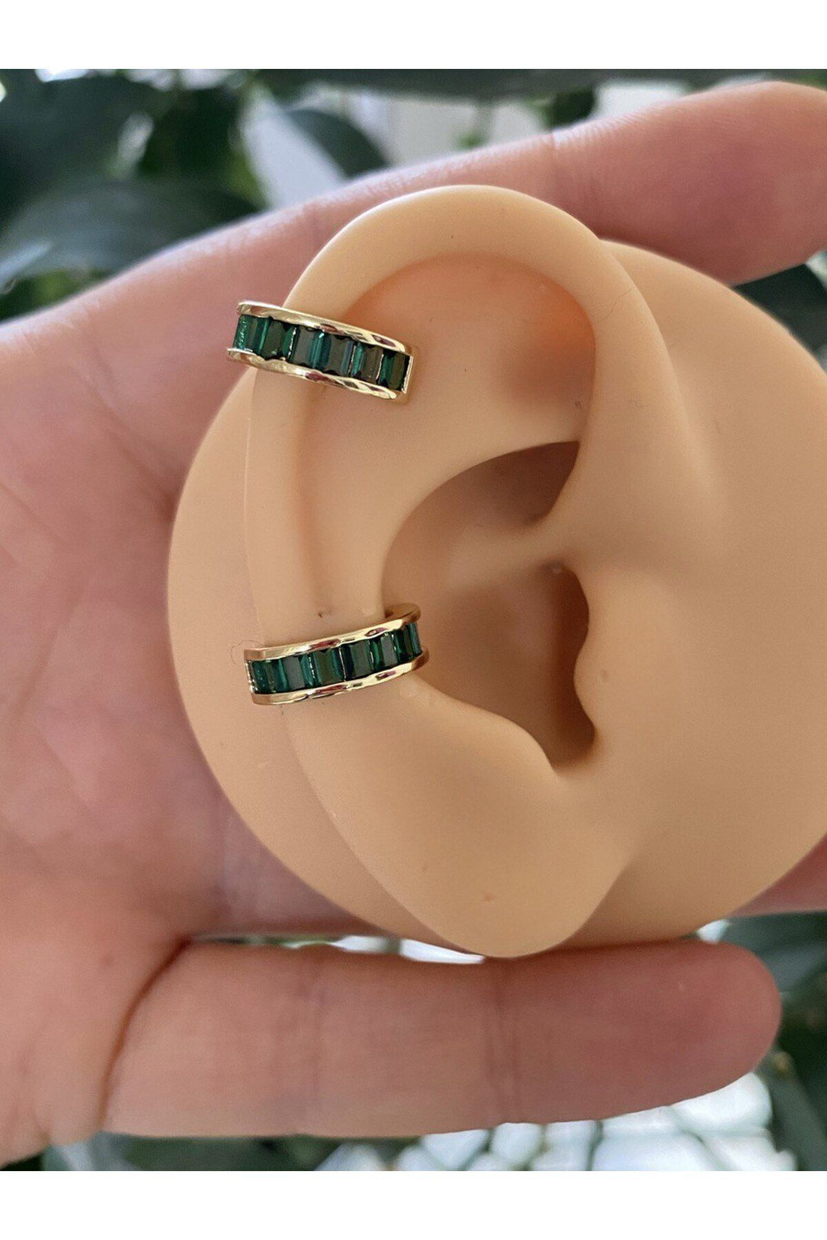 Arescollection Kararmaz Zirkon Taşli Earcuff Sikiştirmali Kikirdak Conch Orbital