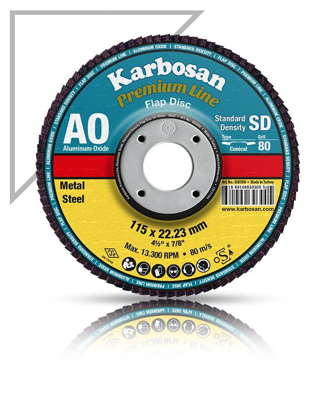 Karbosan  Flap Disk Zimpara 115Mm - 40 Kum