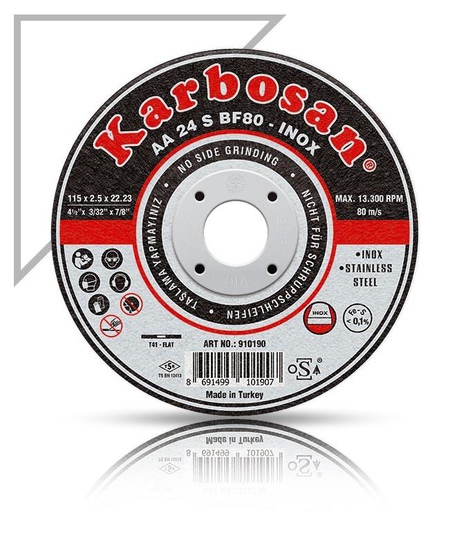 Karbosan  İnox Kesici Disk 115*1.0Mm