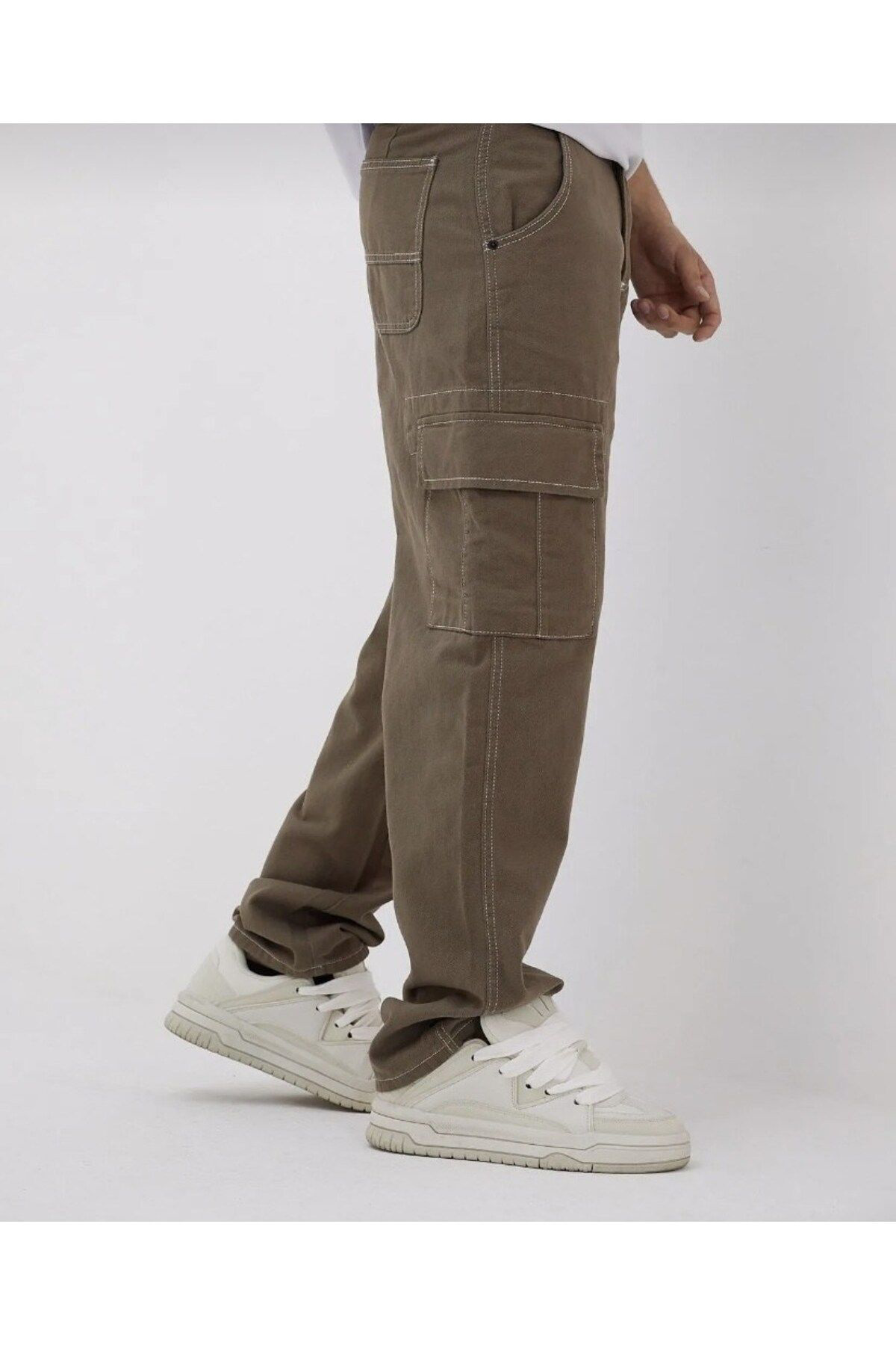 Casualmen32 Kargo Cep Baggy Pantolon 44