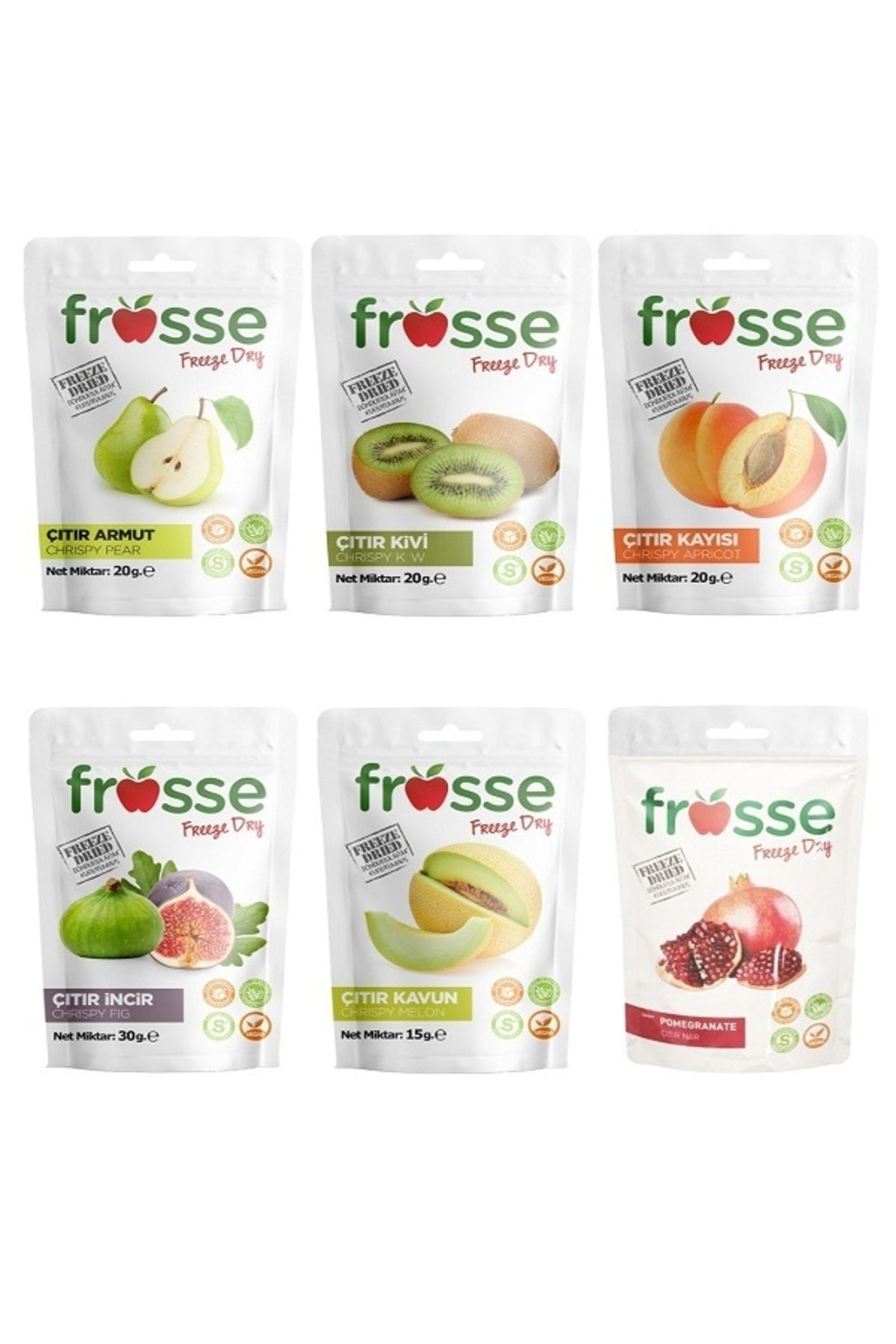 Frosse Karişik Tanişma Paketi 2 - Freeze Dried - Üretici Firmadan Dondur