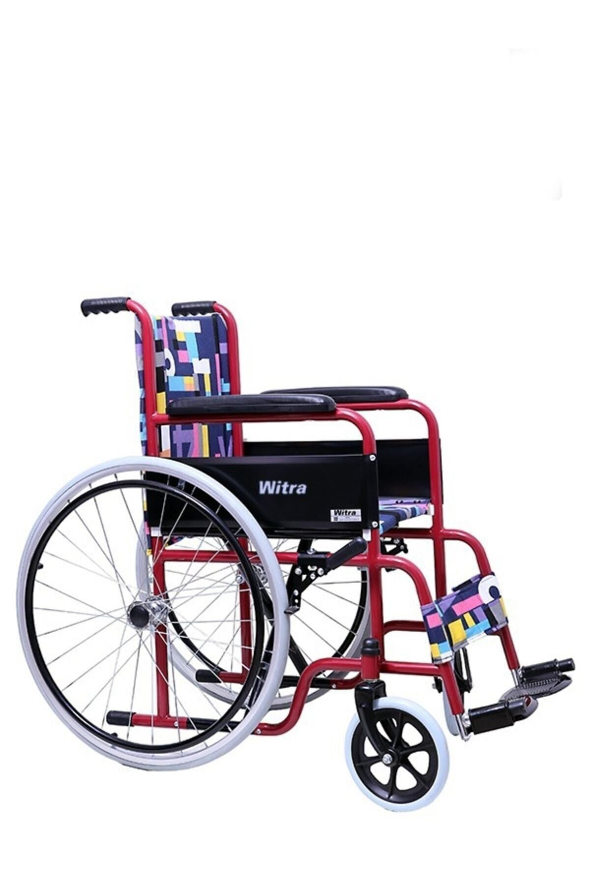 Emek Sağlik Katlanabilir Pediatrik Tekerlekli Sandalye Çocuk Sandalye Desenli