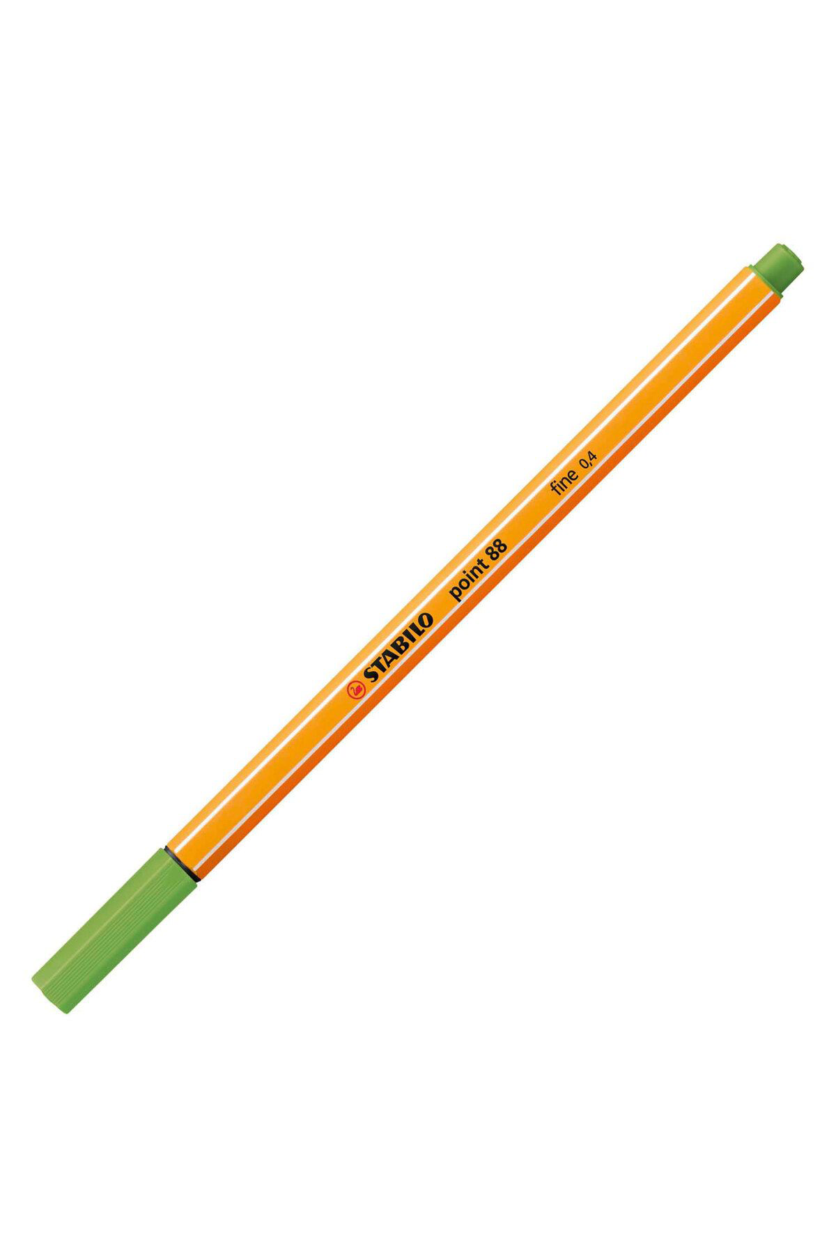 Stabilo Keçe Uçlu İnce Kalem 88 Point 0.4 Mm Elma Yeşii 88/33