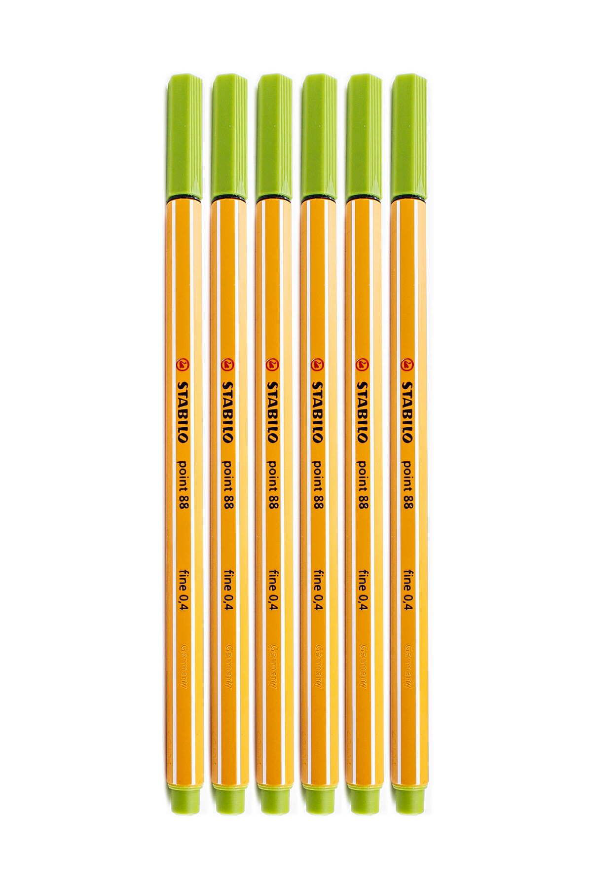 Stabilo Keçe Uçlu İnce Kalem 88 Point 0.4 Mm Elma Yeşii 88/33