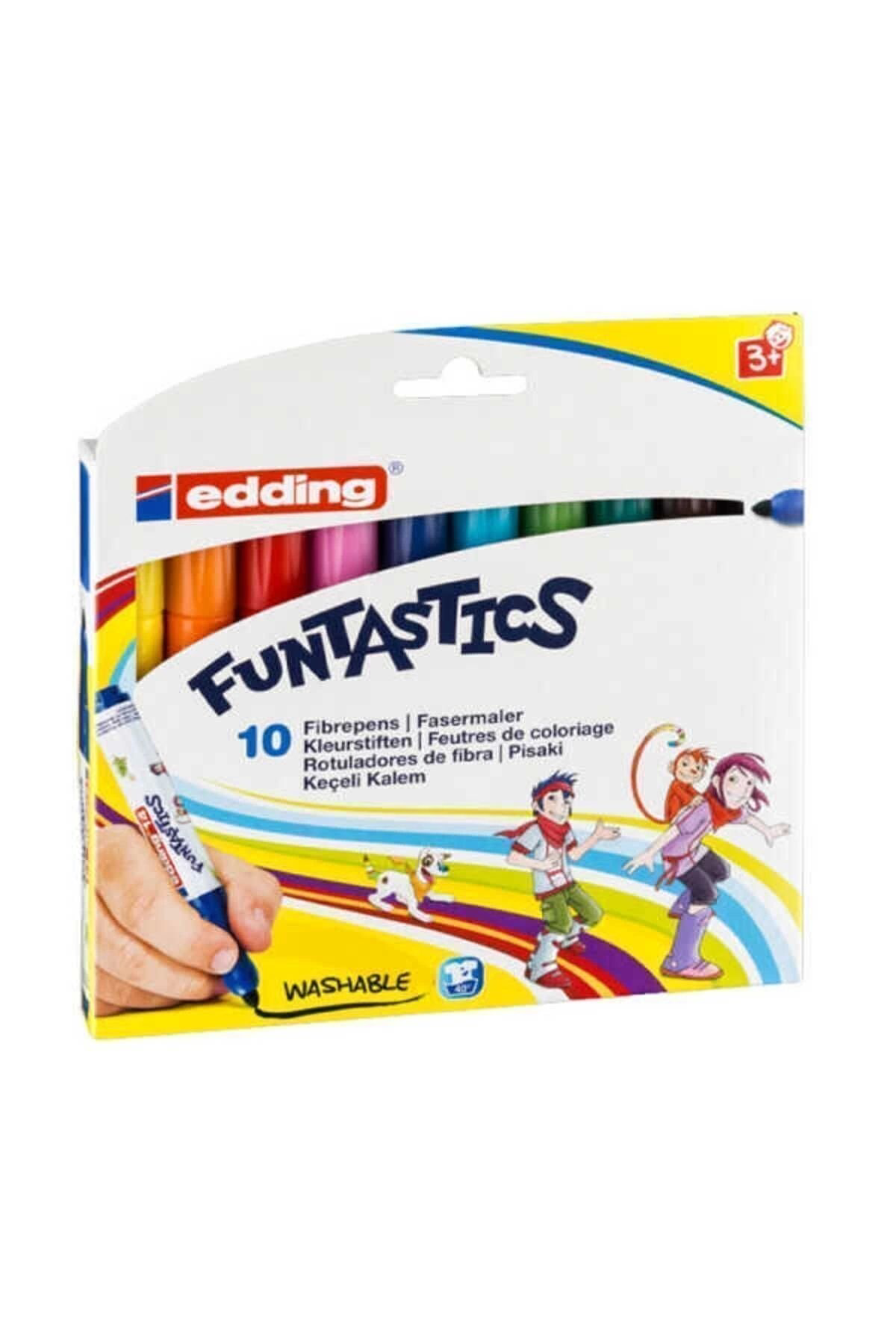Edding Keçeli Kalem Kalin Funtastic 10Lu Ed14k1099