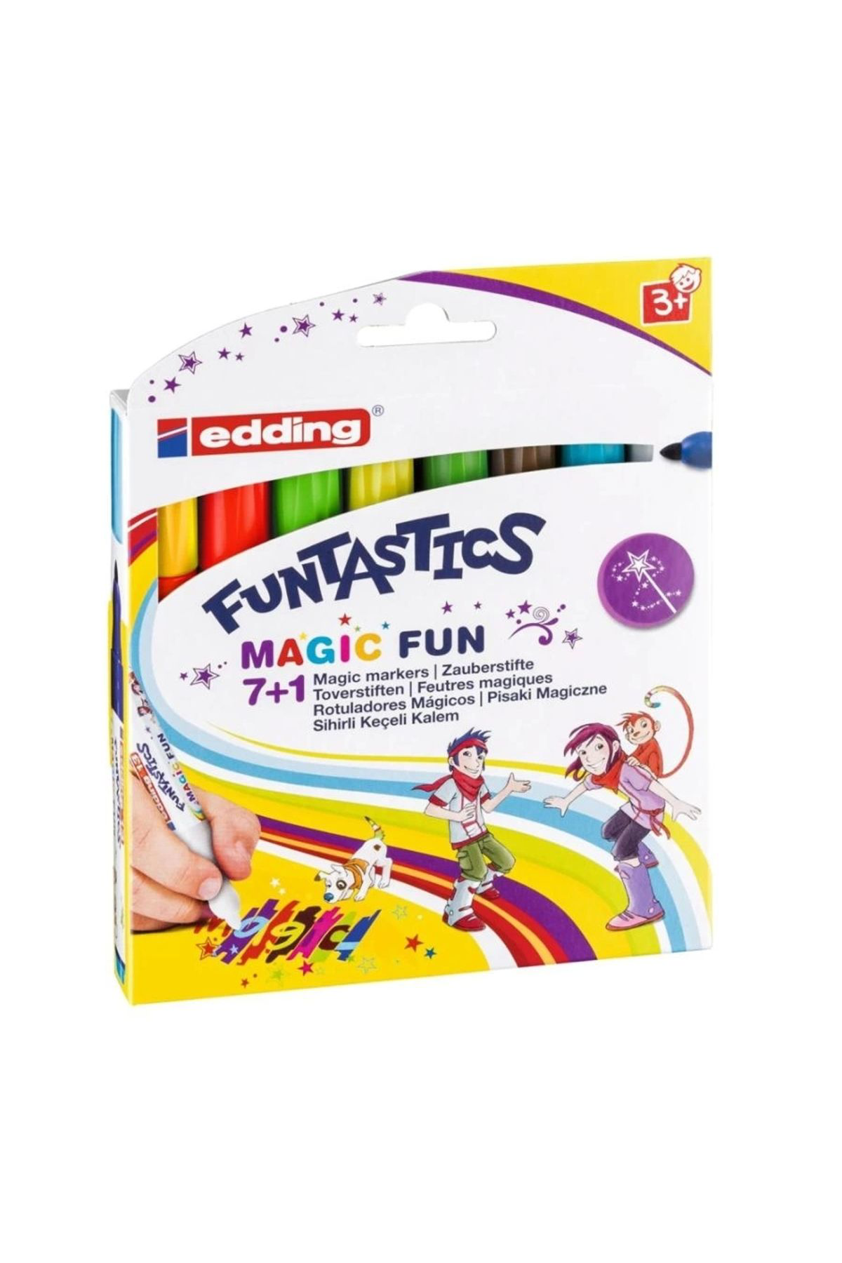 Edding Keçeli Kalem Yuvarlak Uçlu Funtastics Sihirli 7 1 4-13-8-099