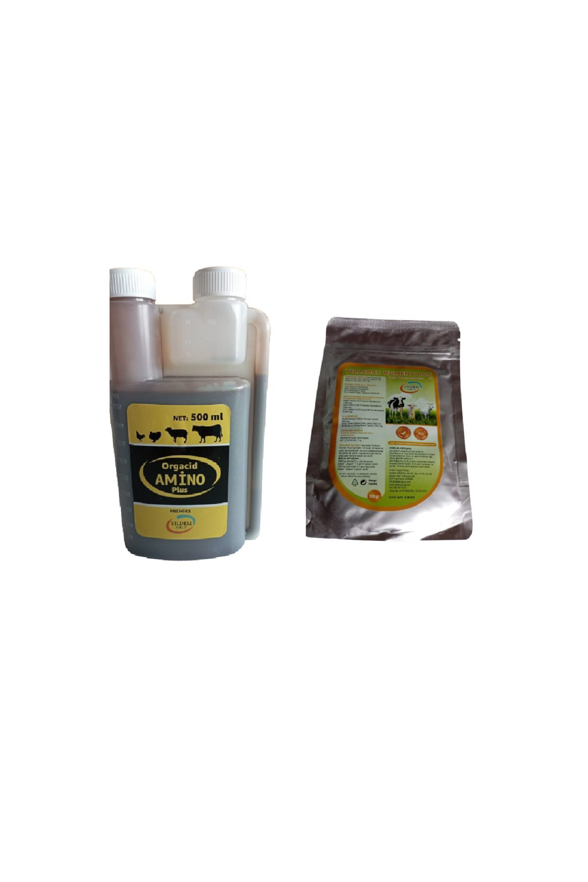 Yildem Keçi ,Koyun Ve Büyükbaş Hayvanlar İçin Yillsac Rumen Pluss 100 Gr
