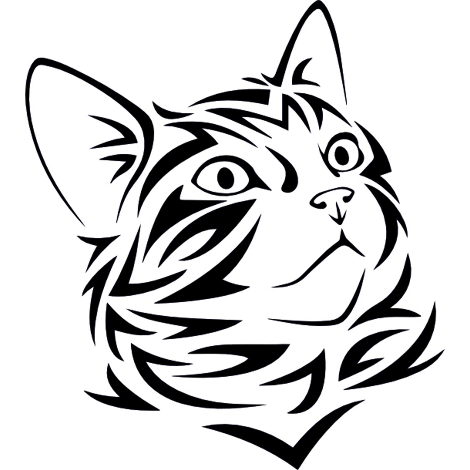 Technopa Kedi  Folyo Sticker