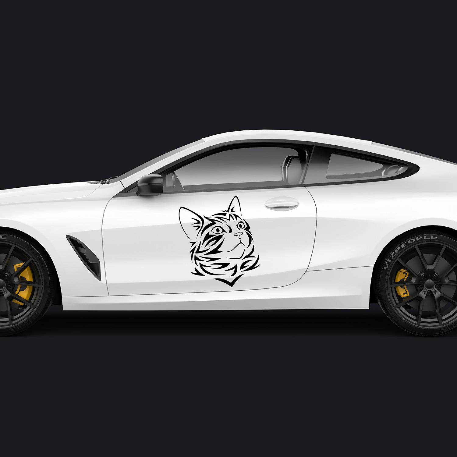 Technopa Kedi  Folyo Sticker