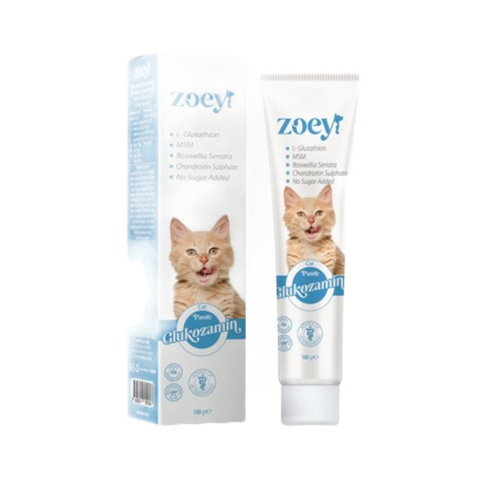 Zoey Kedi İçin Glikozamin Paste 100 Gt