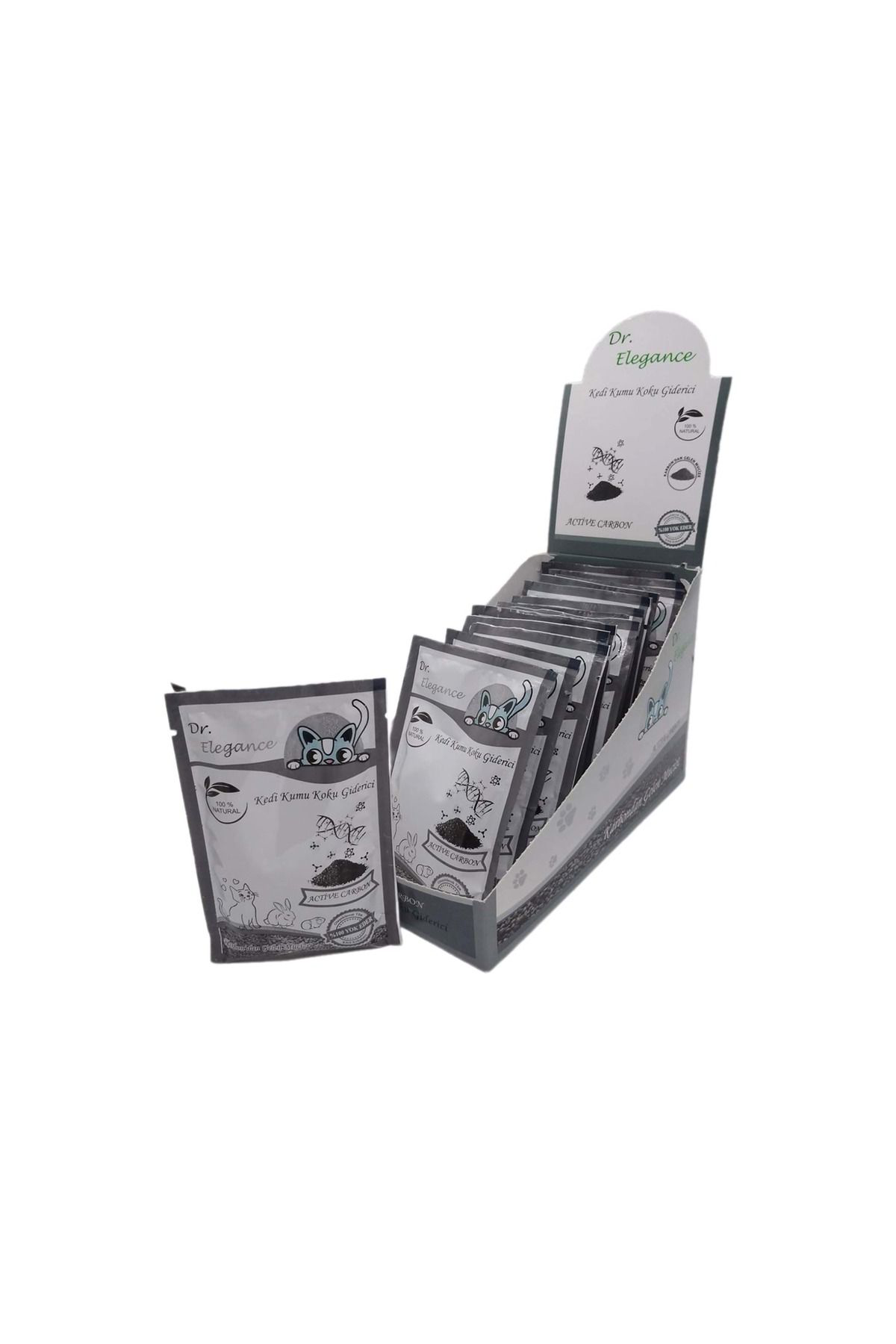 K&A Kedi Kumu Koku Aktif Karbonlu 25 Gr ( 14 Gün Etkili Bor )