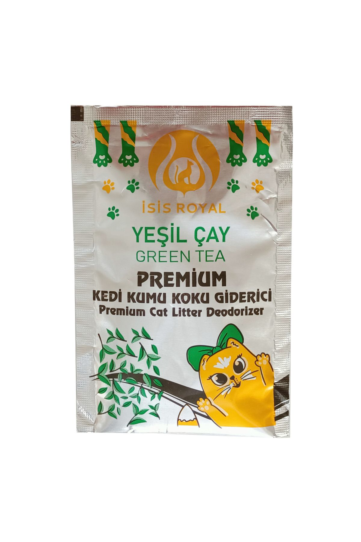 K&A Kedi Kumu Koku 25 Gr Yeşil Çay Kokulu
