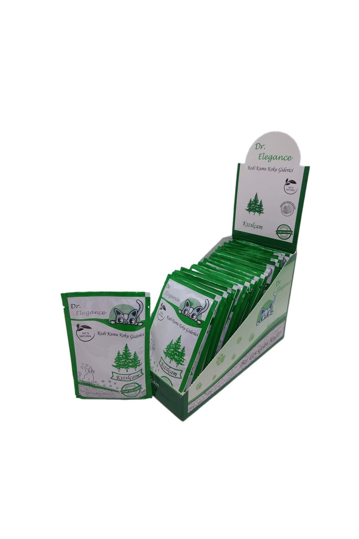 K&A Kedi Kumu Koku Kizilçam Kokulu 25 Gr ( 14 Gün Etkili Bor )