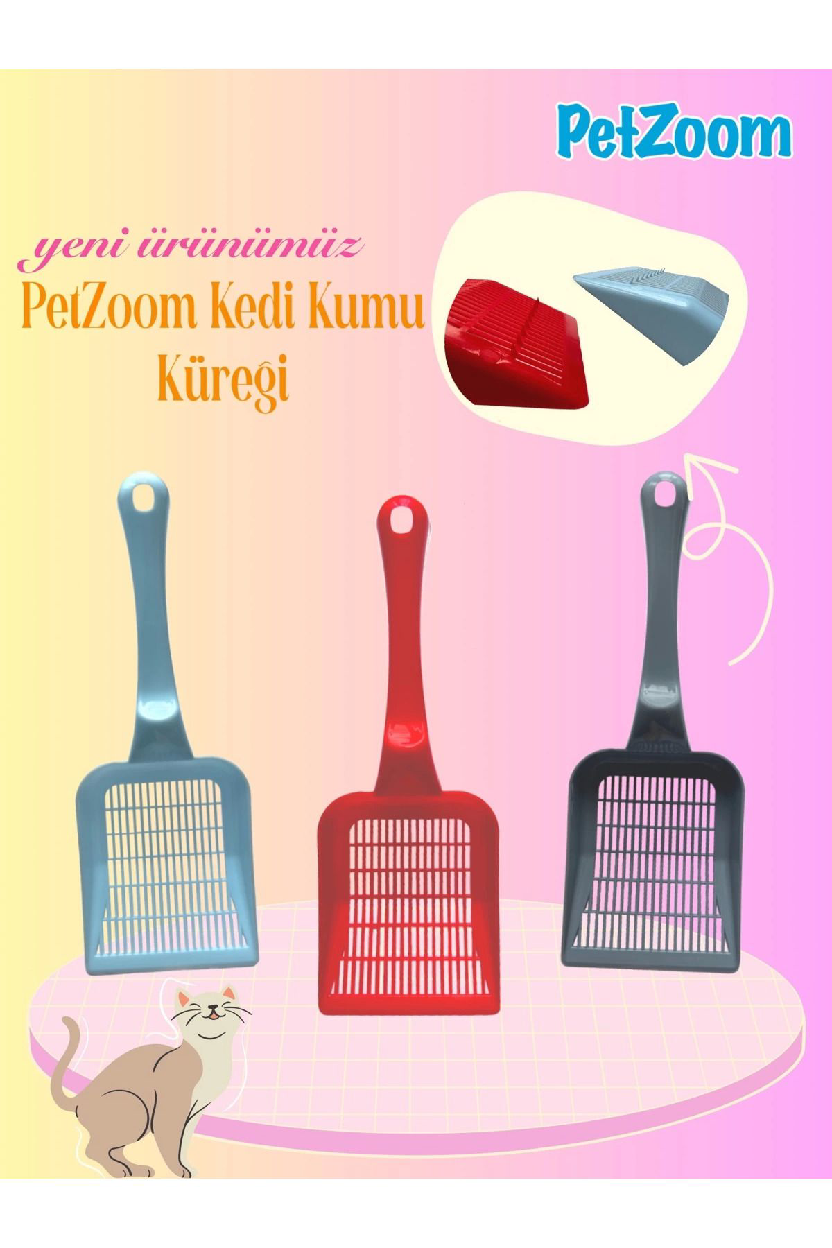 Cexos Kedi Kumu Küreği - Cbt9619-5291