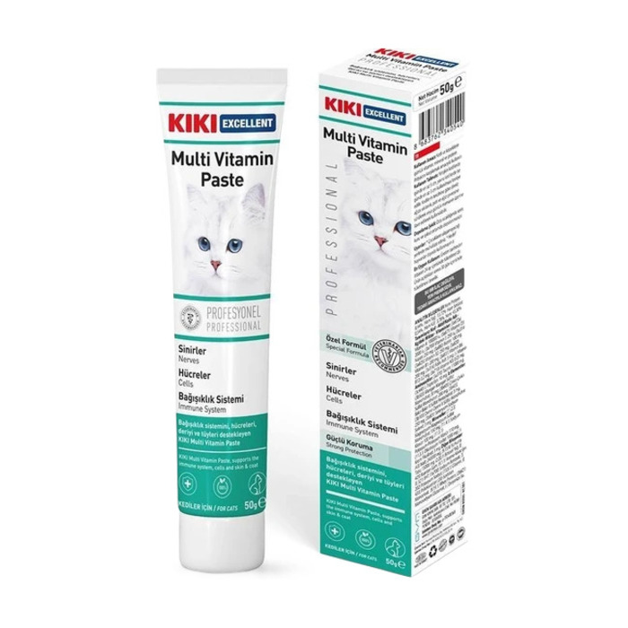 Kiki Excellent Kedi Multi Vitamin Paste Macun 100 Gr