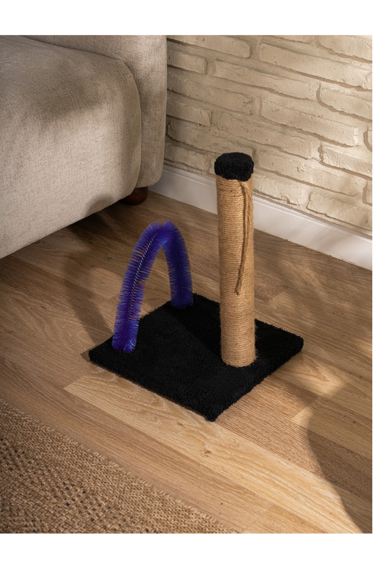 Beylini Kedi Tirmalama Tahtasi Kedi Kaşinma Tahtasi Peluş Kumaş Silinebil