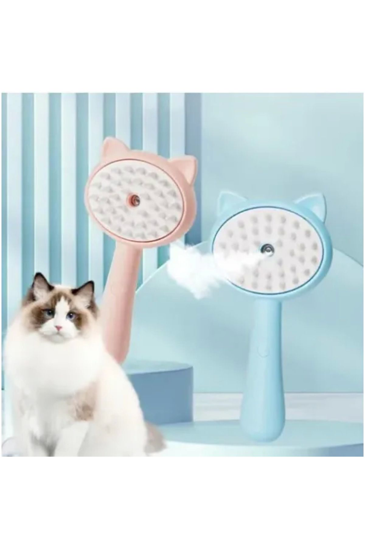 Yusuftex Kedi Ve Köpekler İçin Buharli Masaj Taraği