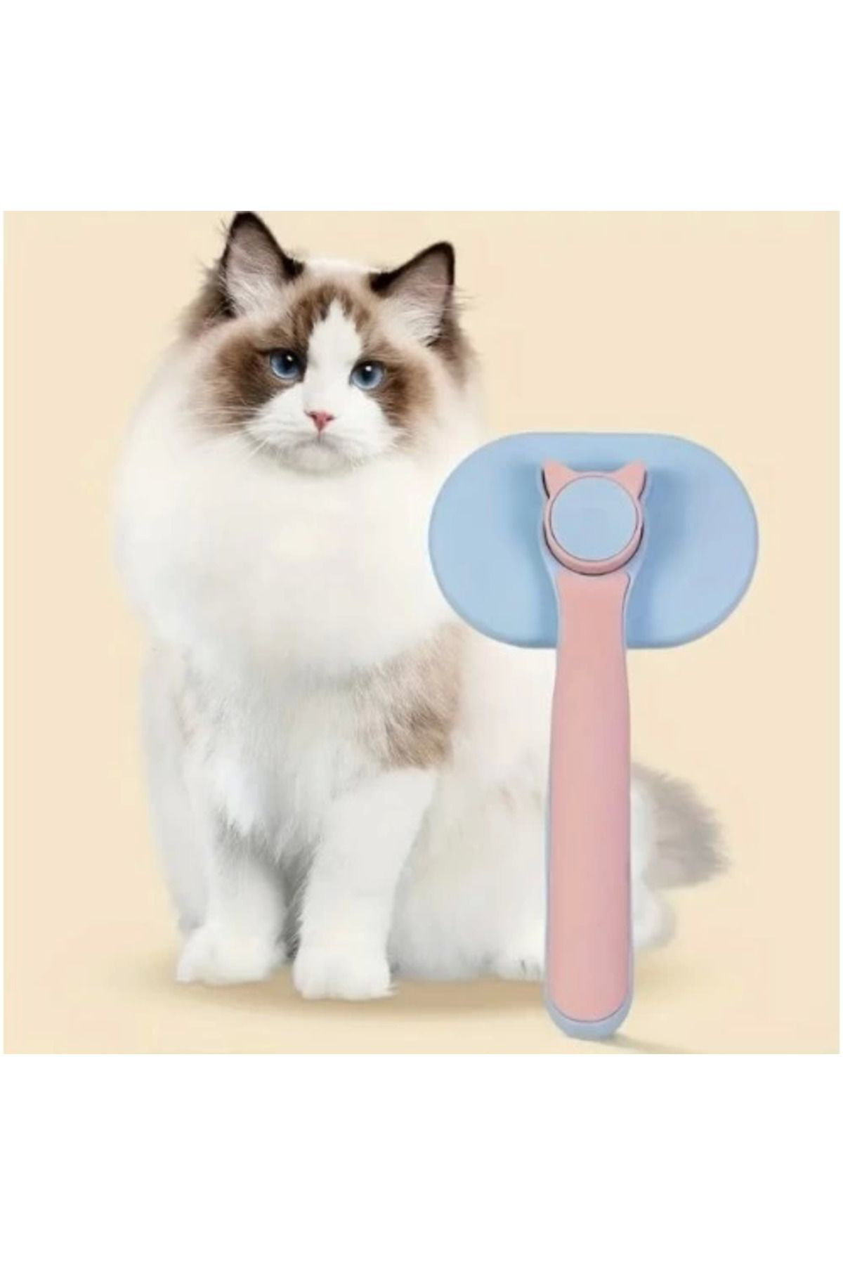 Yusuftex Kedi Ve Köpekler İçin Kendini Temizleyen Tüy Firçasi