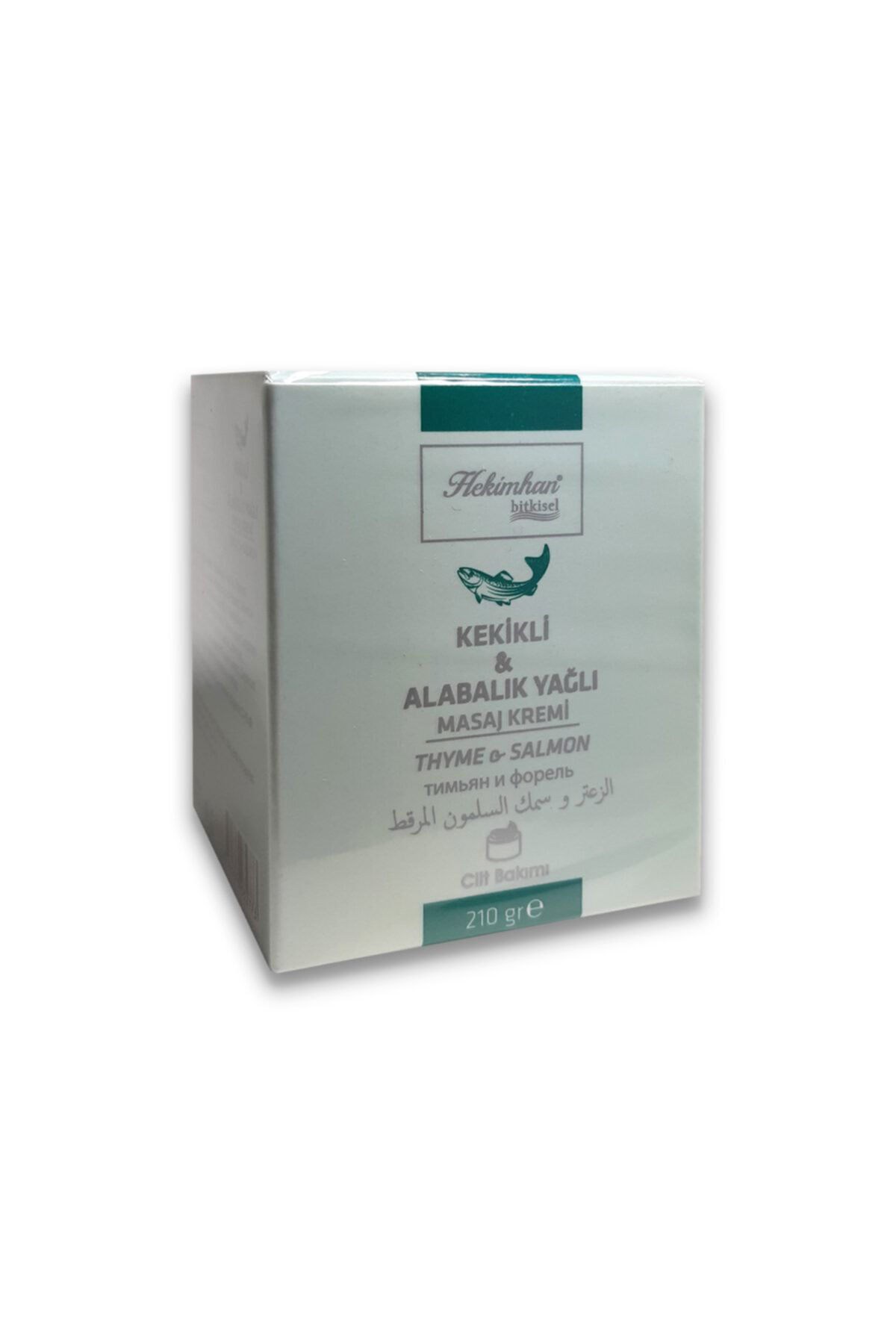 Hekimhan Kekikli & Alabalik Yağli Masaj Kremi 210 Gr