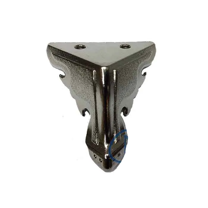 Just Cheap Store Kelebek Ahşap, Mdf, Sunta Sandik Ayaği, Kutu Ayak 2,5 Cm - Nikel