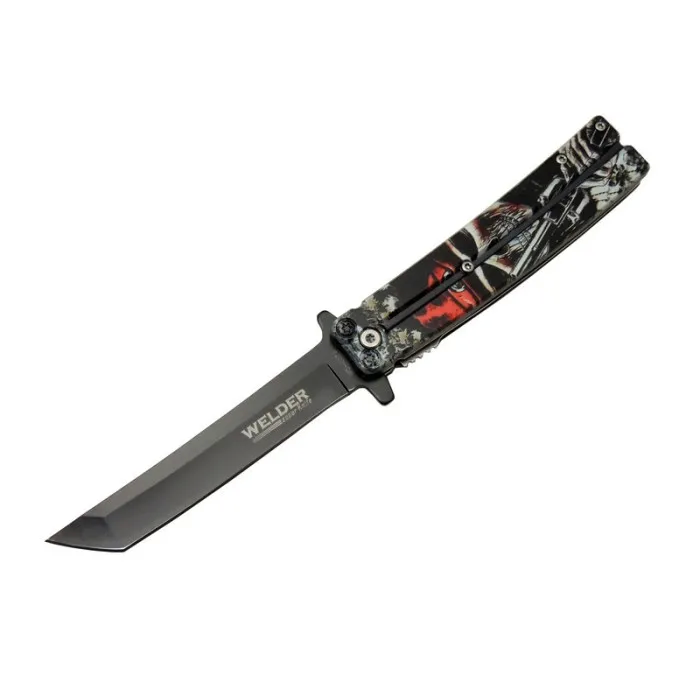 Just Cheap Store Kelebek Çaki Tanto 22,5 Cm , Kemerlikli