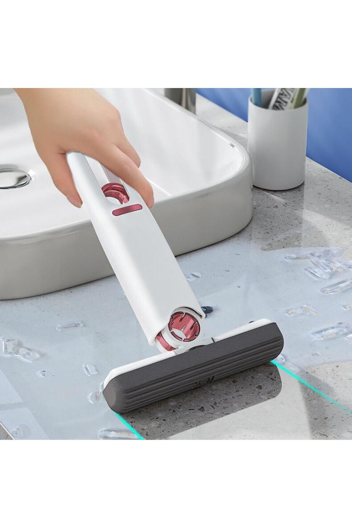 Toptan Bulurum Kendinden Sikmali Mini Mop Cam Fayans Mini Temizlik Mopu