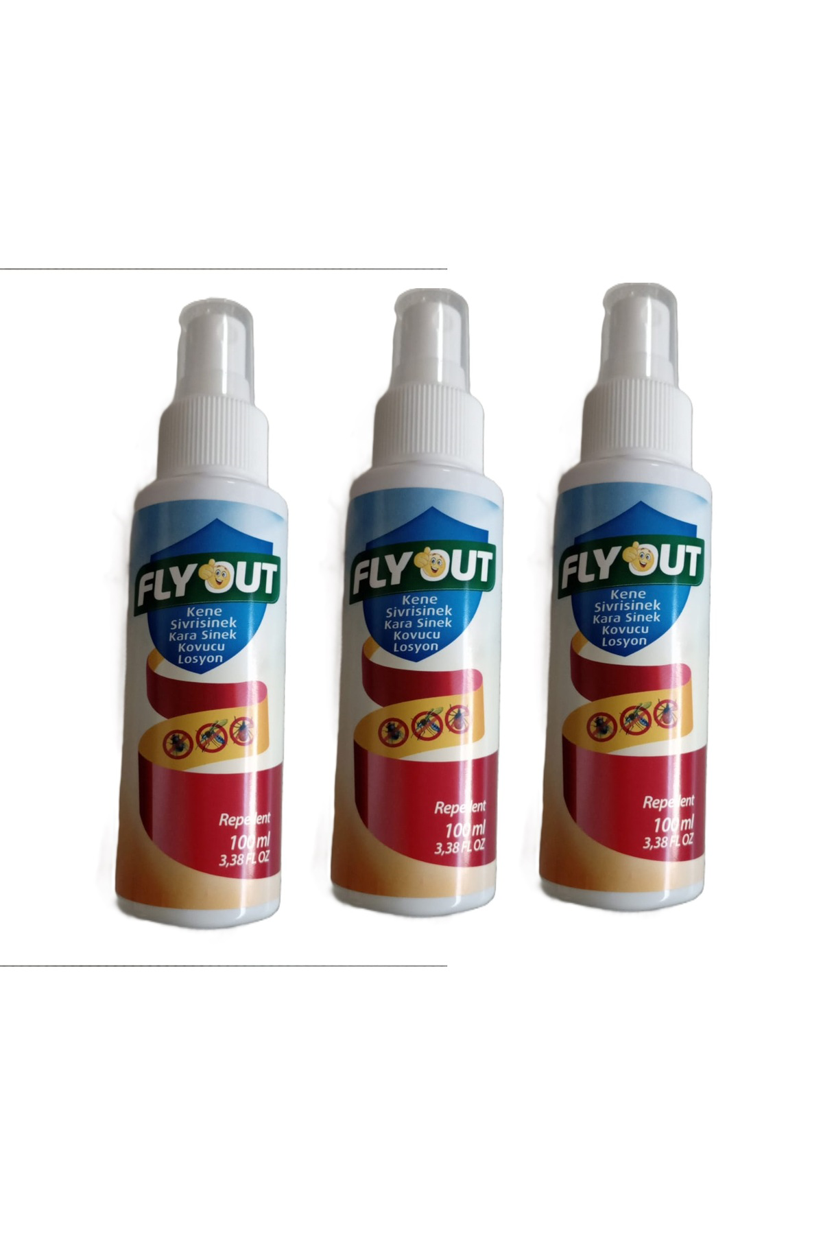 Bio Kene, Sivri Sinek, Kara Sinek Kovucu Losyon 100 Ml X 3 Adet