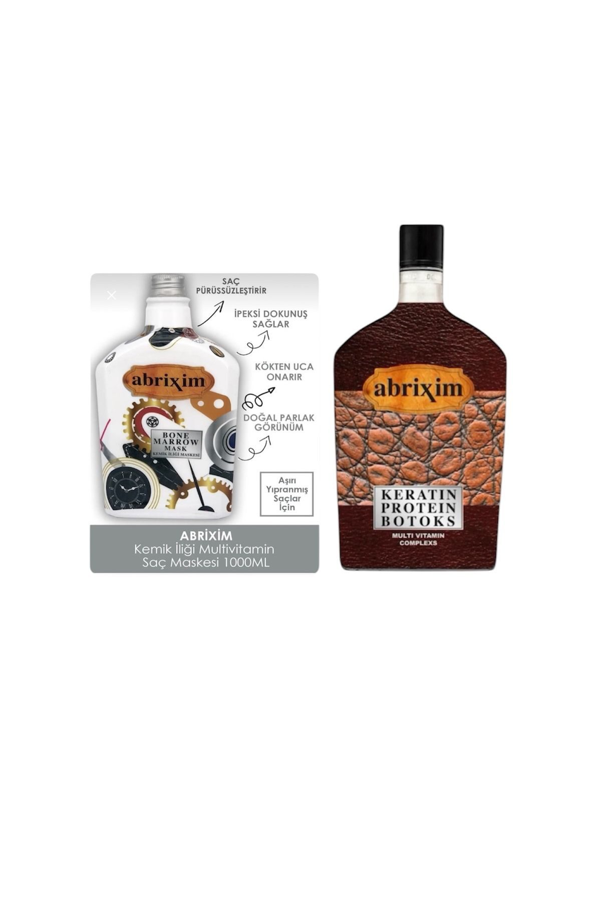 Abrixim Keratin Protein Ve Botoks  Kemikiligi Saç Maskesi