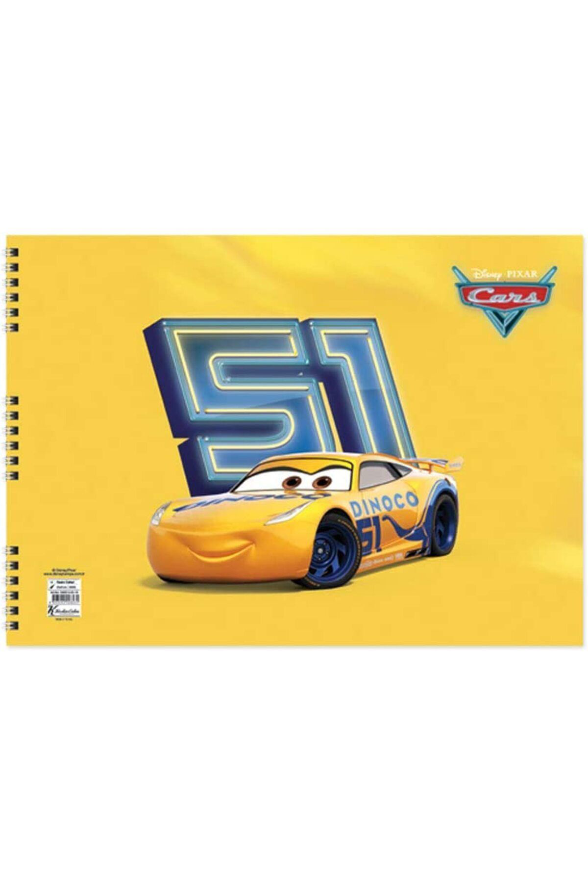 Keskin Color Keskin Color Cars 25X35cm 15Yp Spiralli Resim Defteri / 300215-33