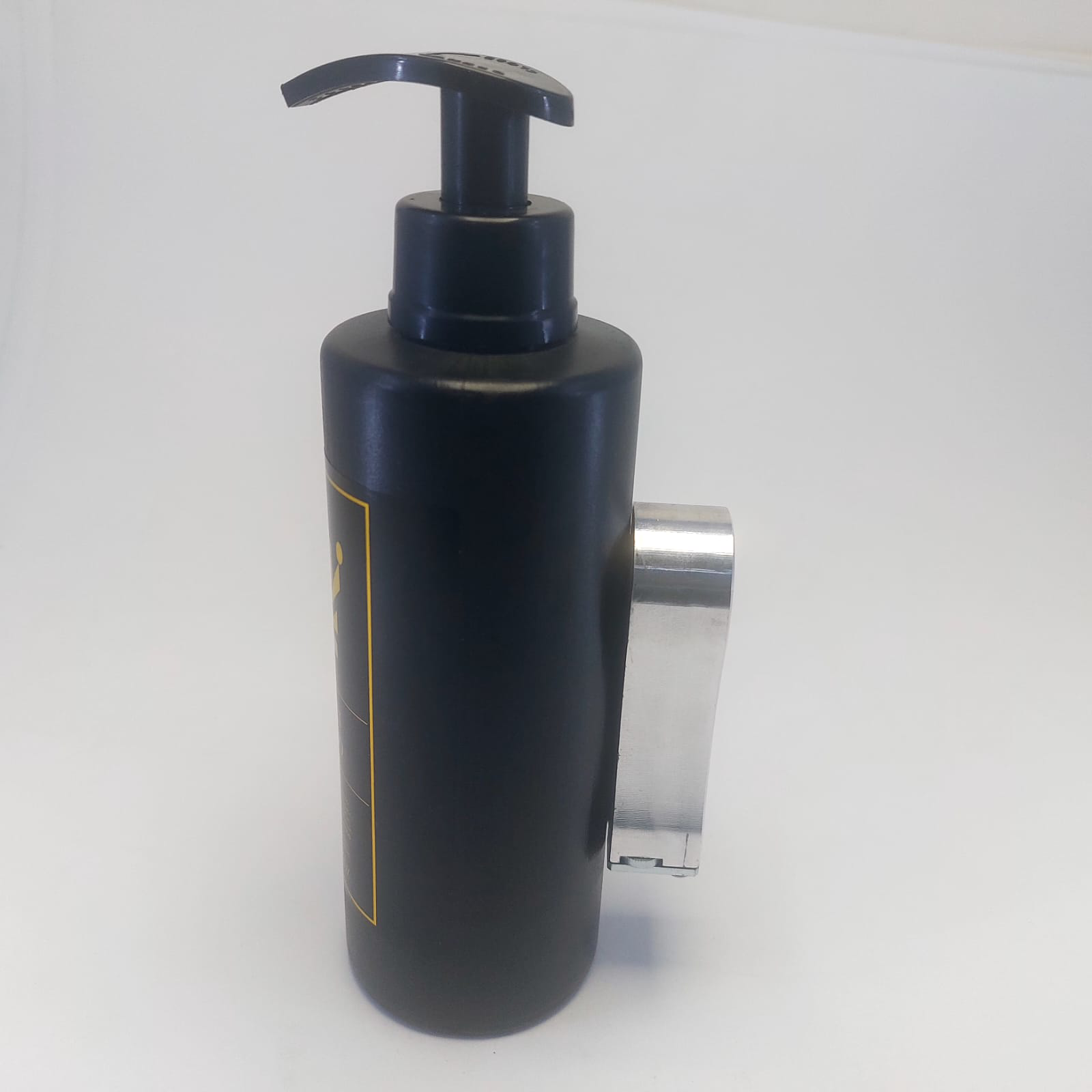 Private Kilitli Kapak Metal Aski Aparati Dahil Pompali 350 Ml Sivi Sabun 