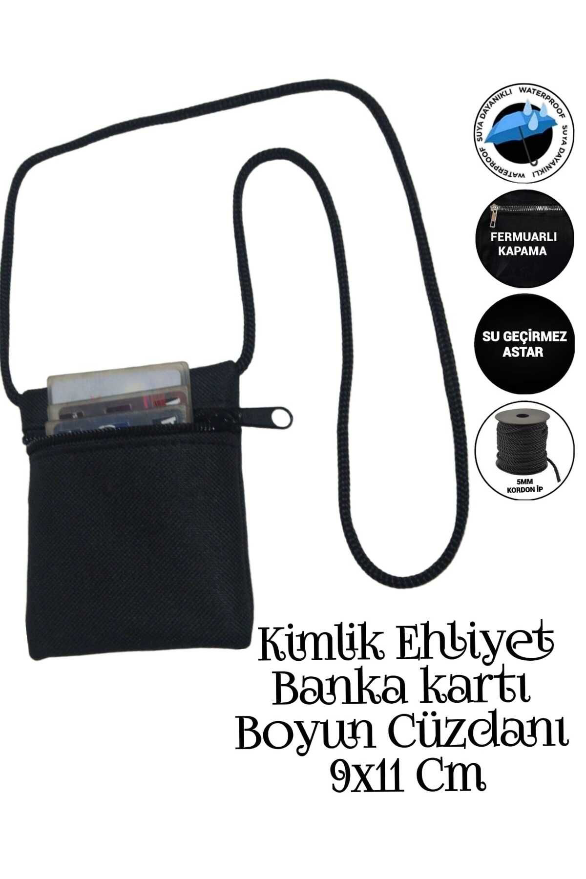 Sevbags Kimlik Ehliyet Banka Karti Boyun Cüzdani