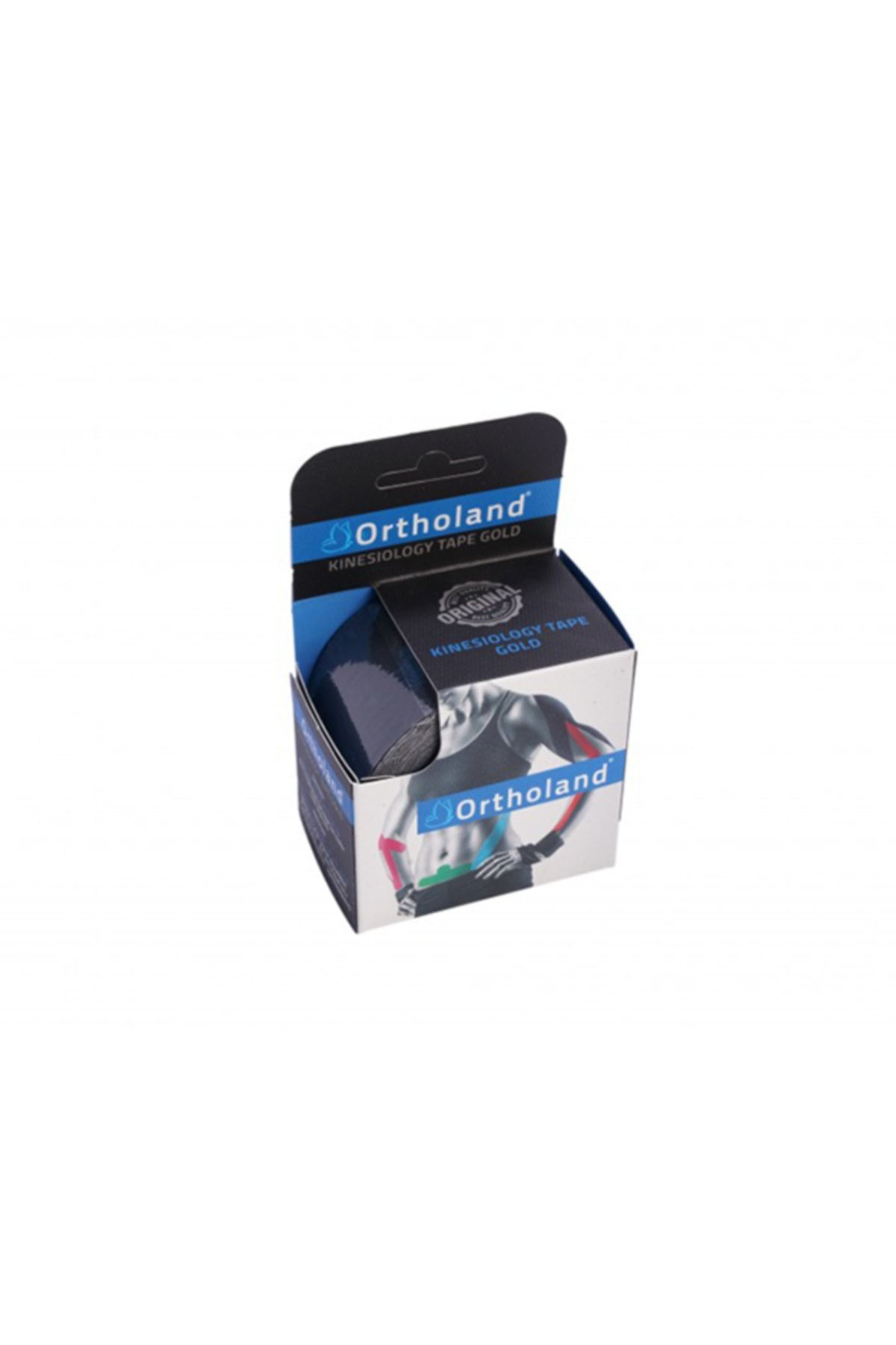 Ortholand Kinesiology Ağri Bandi Bant -Siyah Renkli-5 Cm*5 Mt