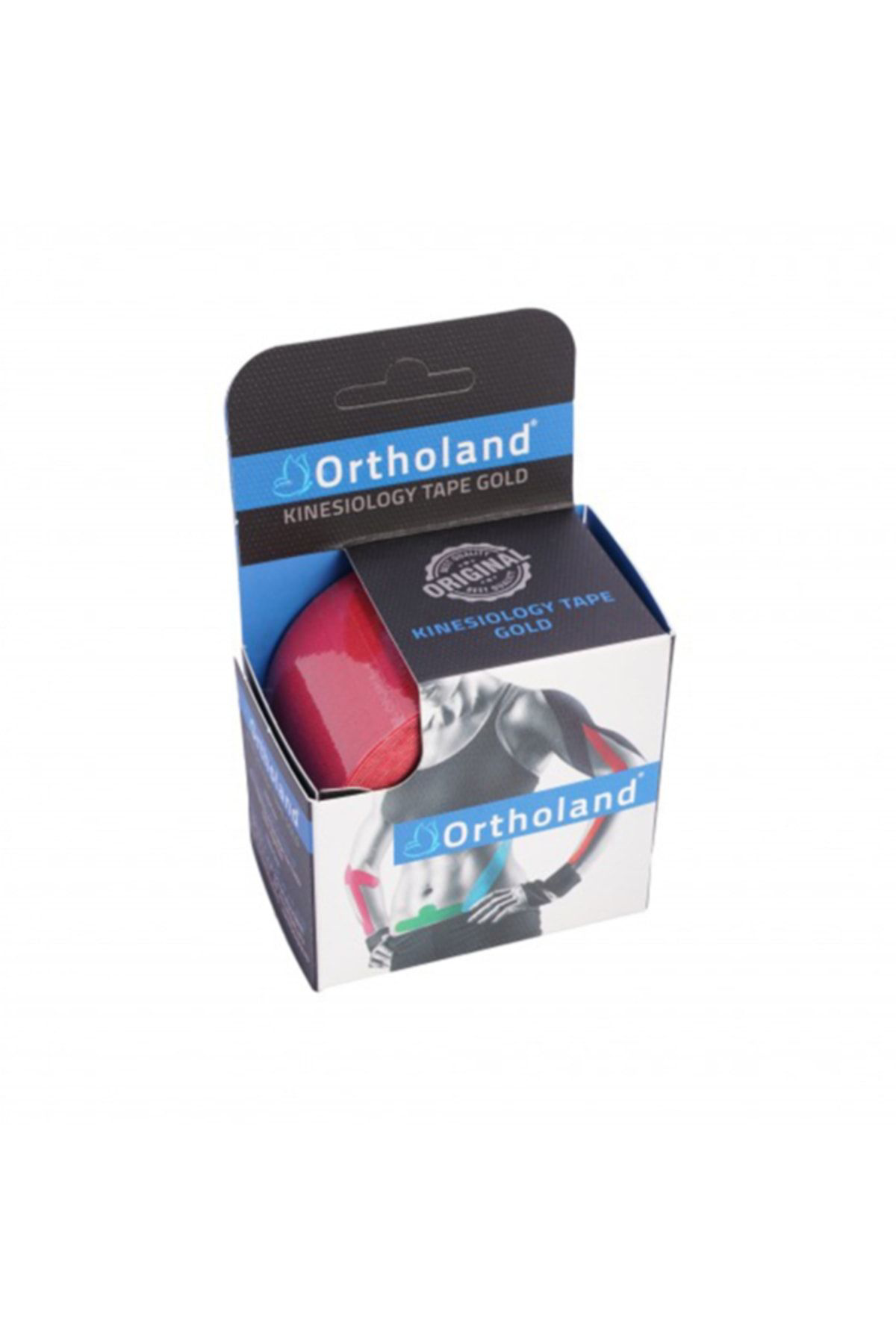 Ortholand Kinesiology Ağri Bandi Bandi Pembe Renkli 5 Cm*5 Mt