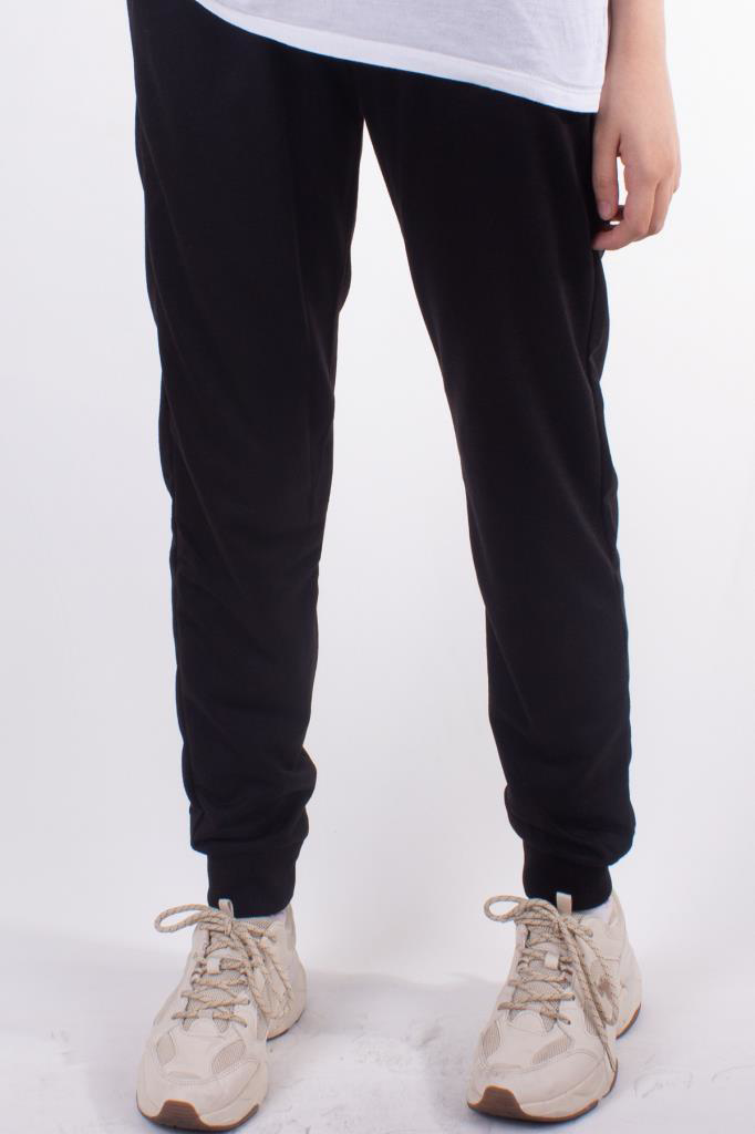 Kinetix  Sn86 Basic Jogger Siyah Günlük Pamuklu Kadin Alt Eşofman