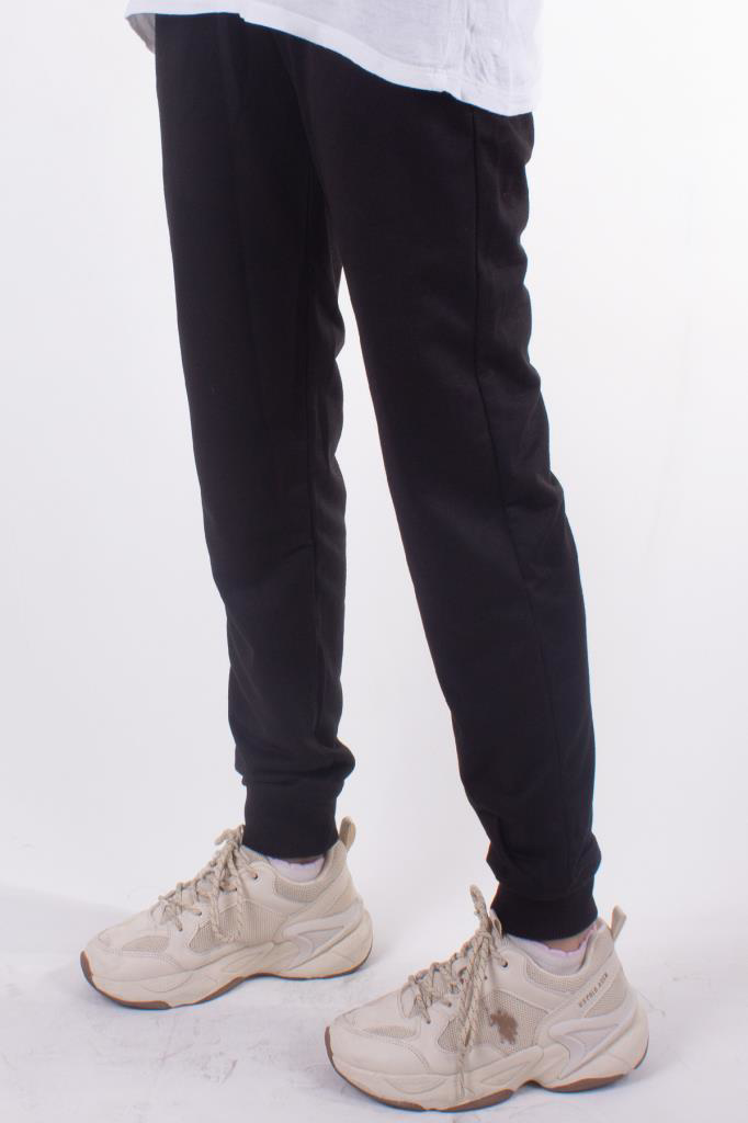 Kinetix  Sn86 Basic Jogger Siyah Günlük Pamuklu Kadin Alt Eşofman