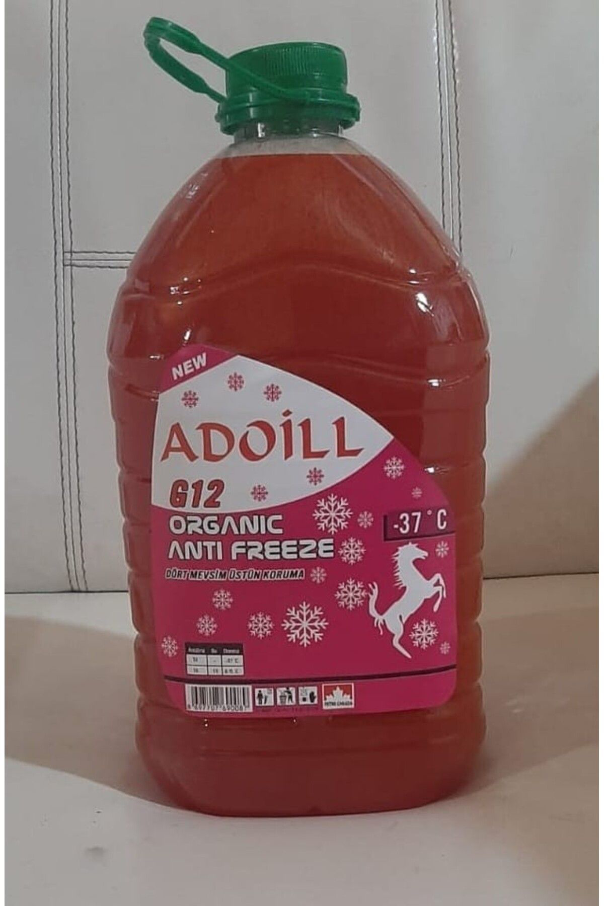 Adoil Kirmizi Antifiriz G12 Organik 3Lt -37 Derece Antifiriz 2024 Üreti