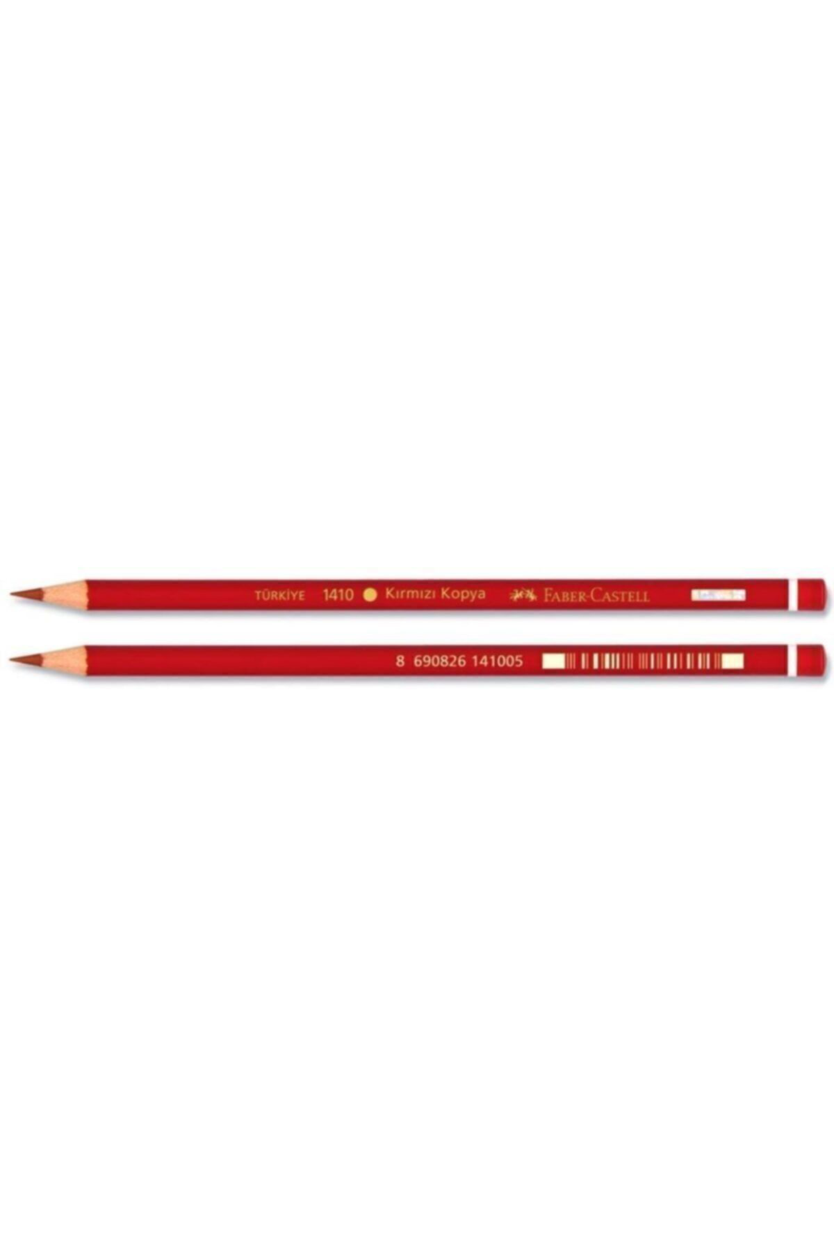 Faber Castell Kirmizi Kopya Kurşun Kalem (6 Adet)