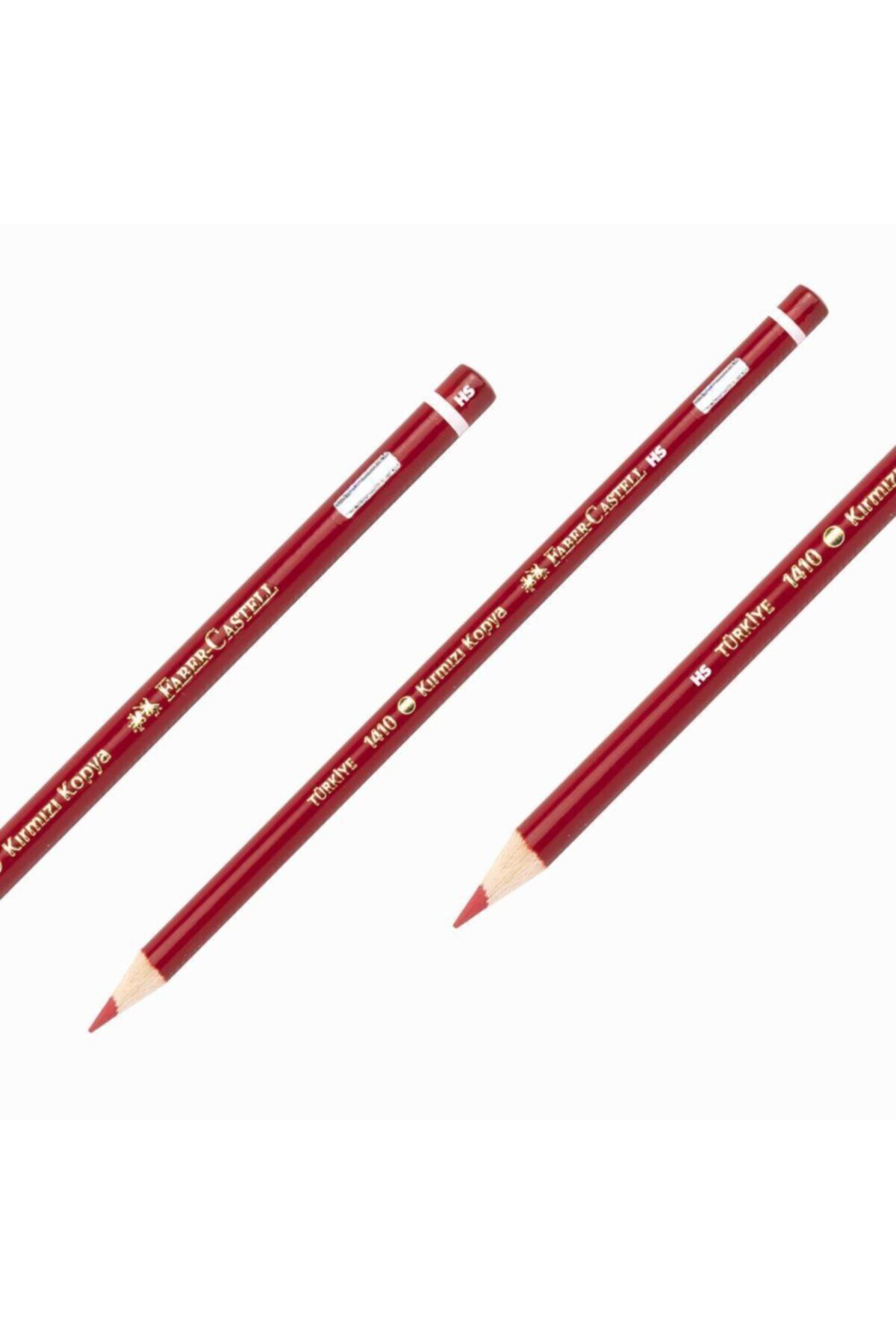 Faber Castell Kirmizi Kopya Kurşun Kalem (6 Adet)