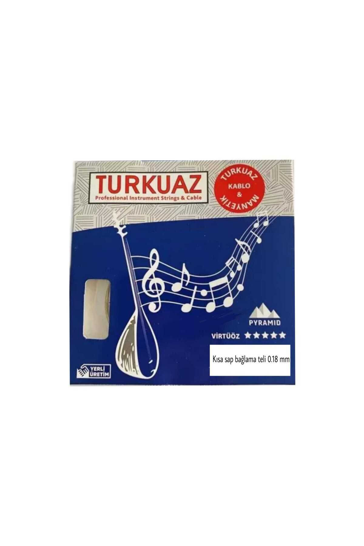 Turkuaz Kisa Sap Bağlama Teli 0.18 Mm
