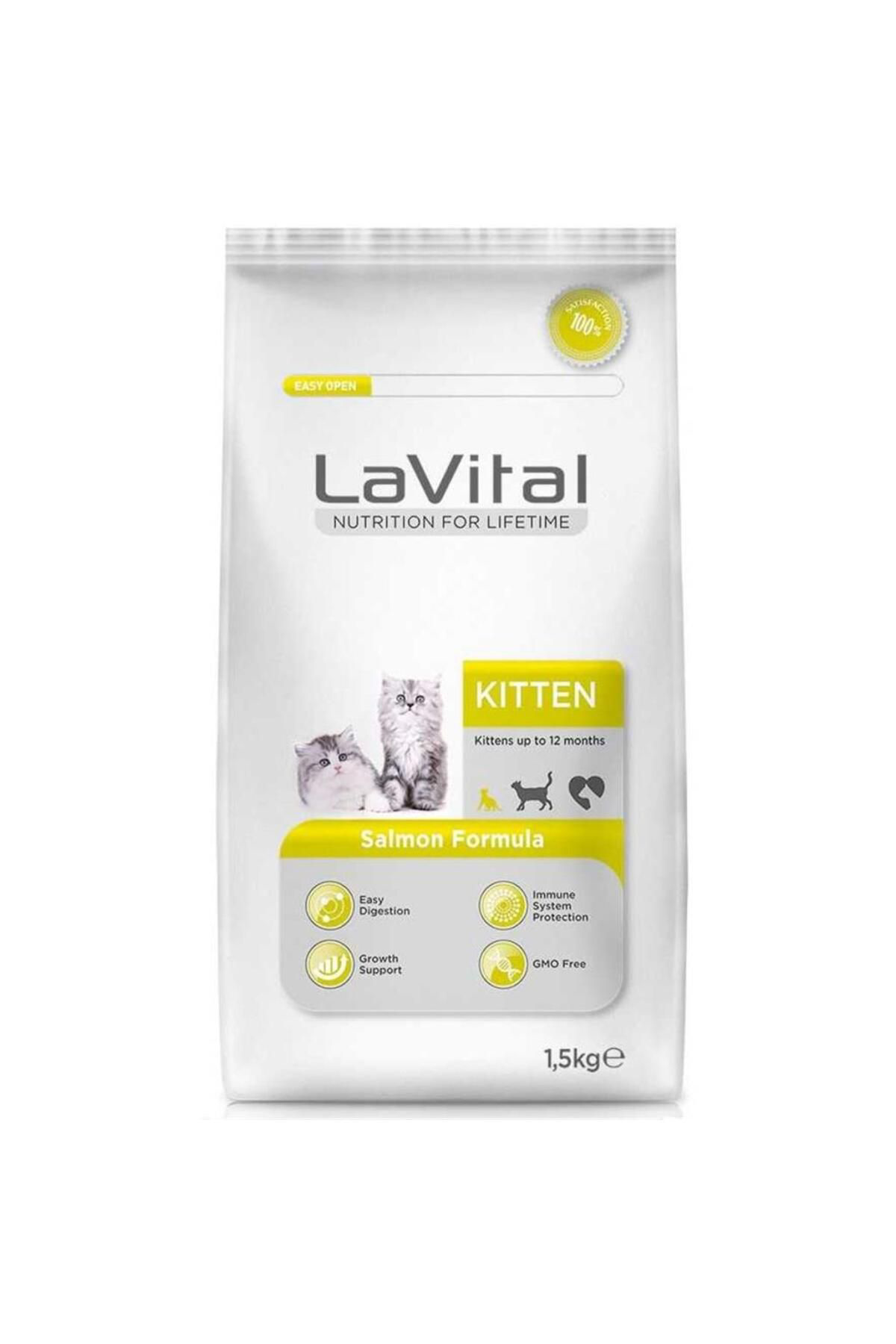 La Vital Kitten Somonlu Yavru Kedi Mamasi 1,5 Kg