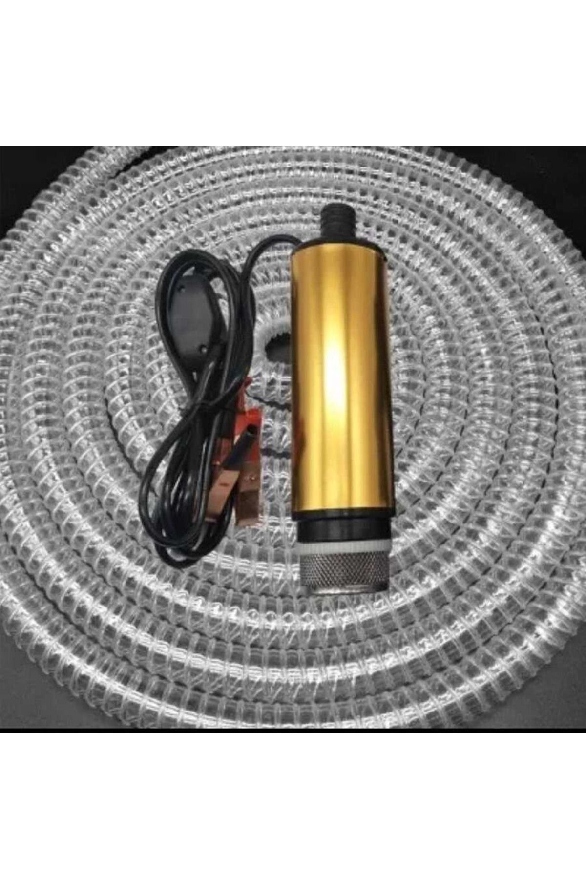 Kemos Kizilirmak 12 Volt Alüminyum Dalgiç Tipi Sivi Aktarma Seti (Pompa