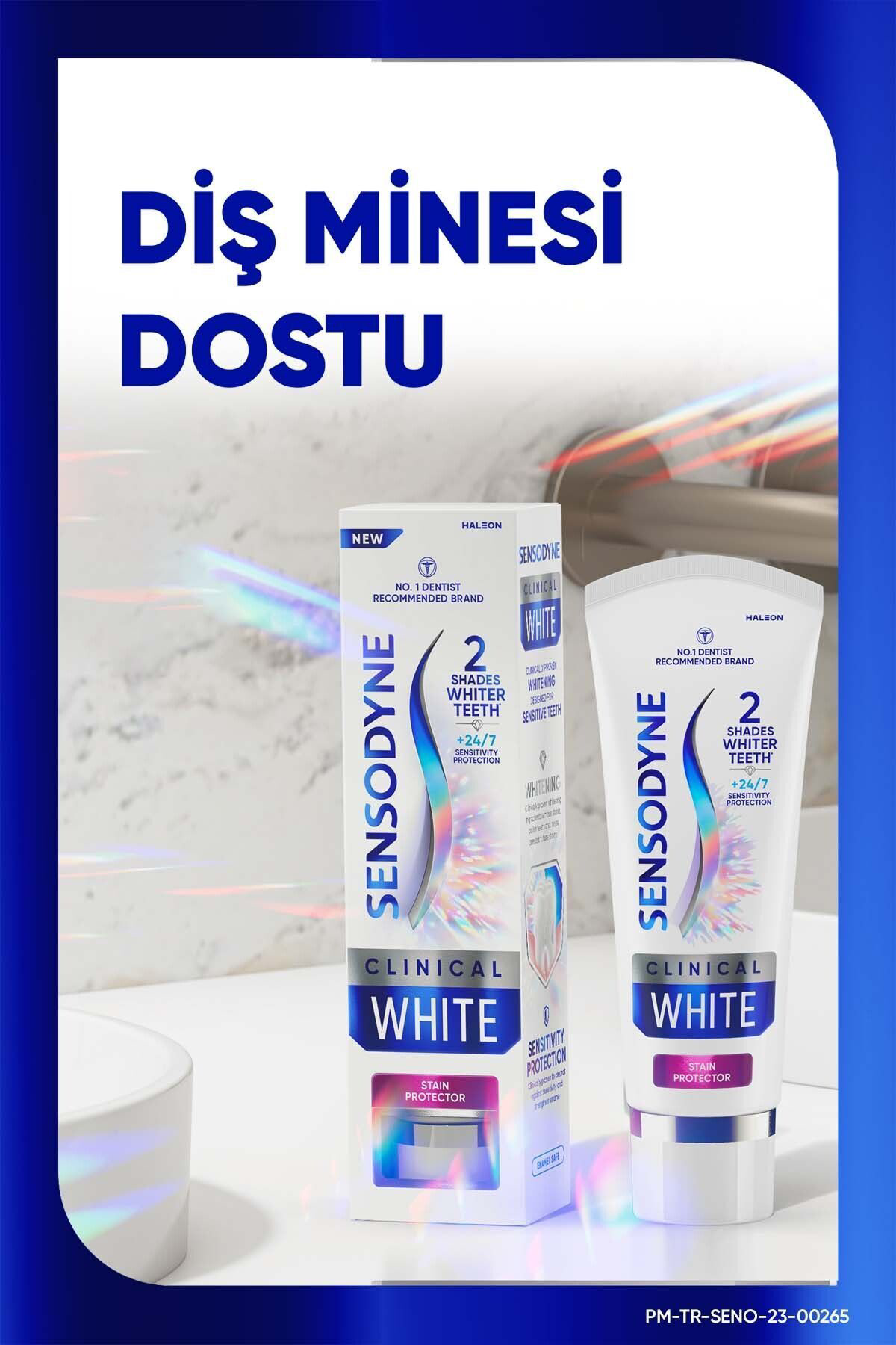 Sensodyne Klinik Beyazlik Çay, Kahve Ve Tütün Lekelerine Karşi Diş Macunu 7