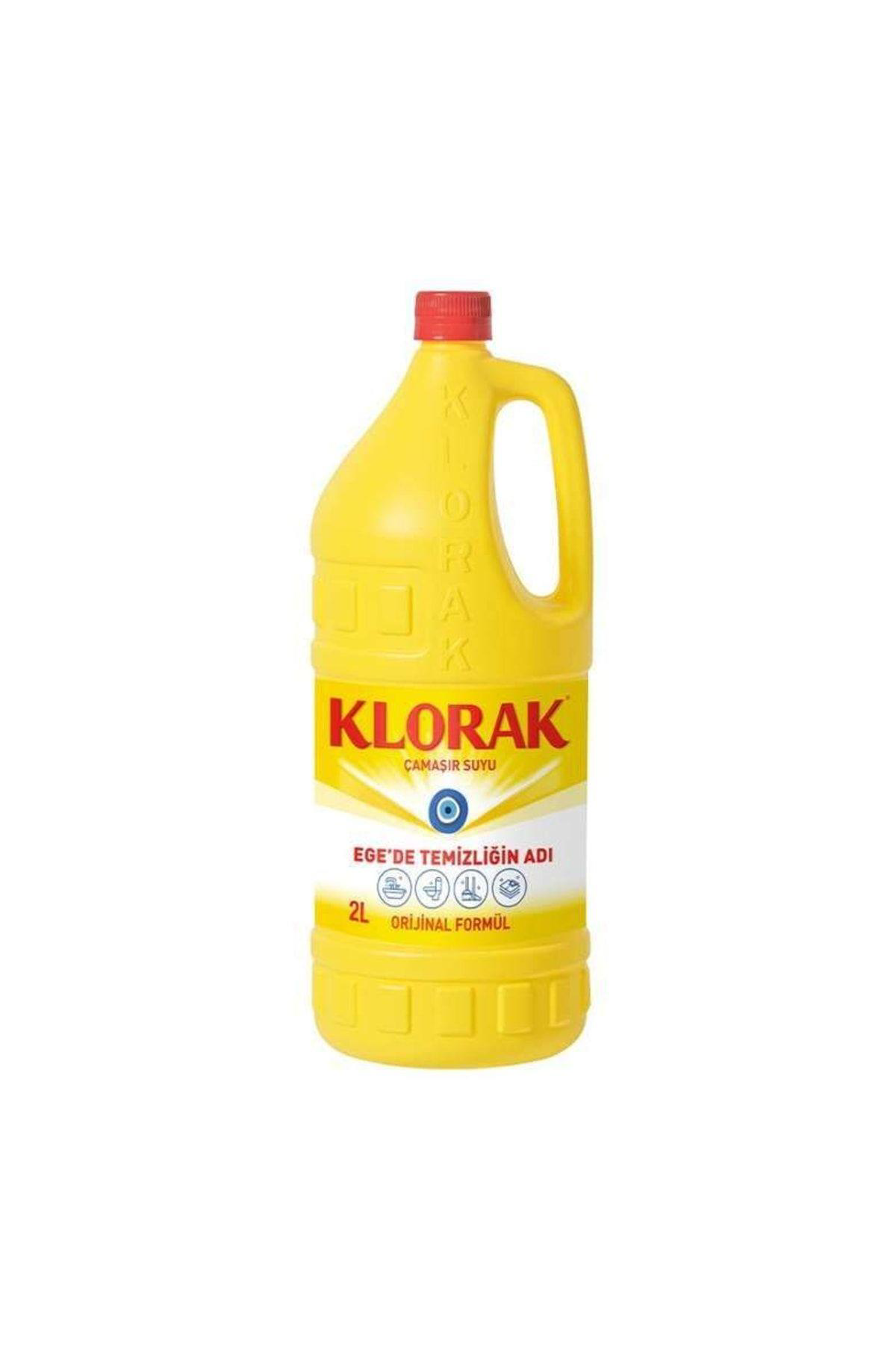 Klorak  Çamaşir Suyu 2 Lt X 6 Adet