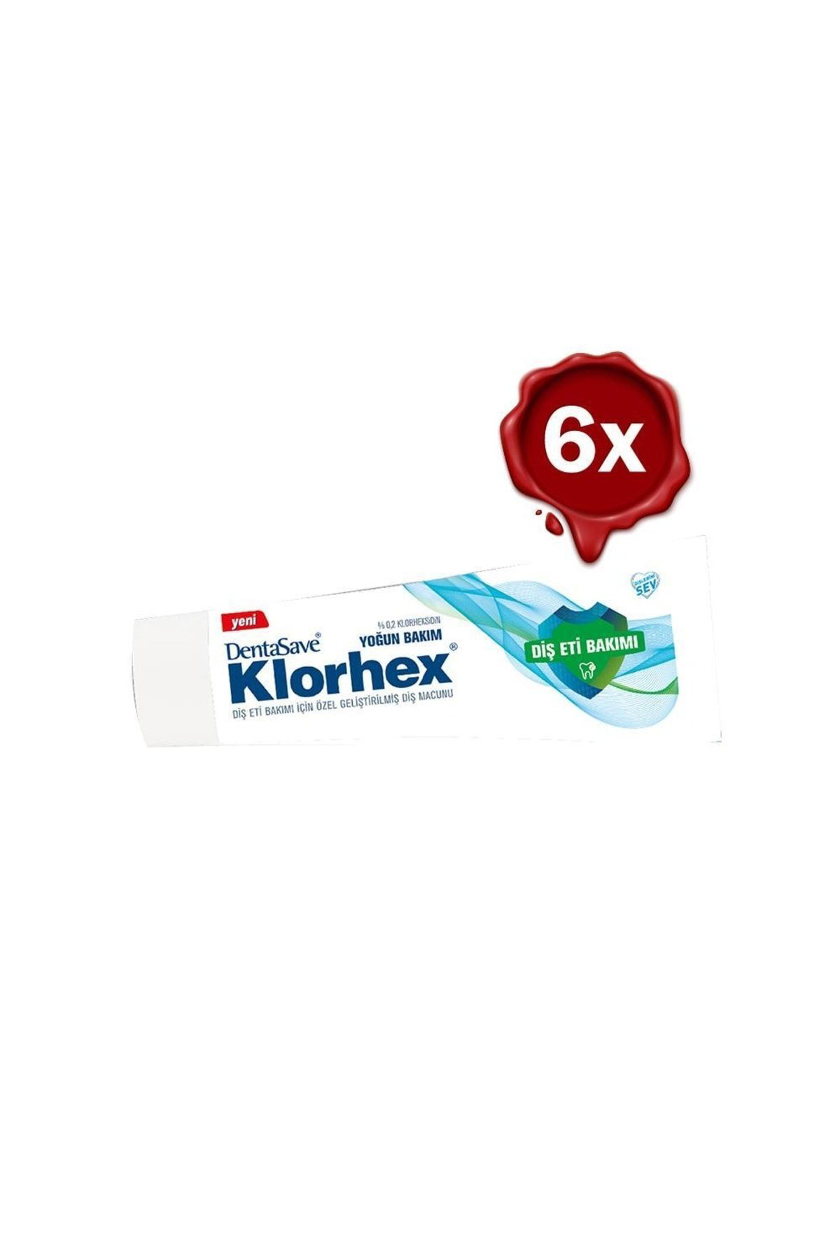 Dentasave Klorhex Diş Macunu Yoğun Bakim 75 Ml X 6
