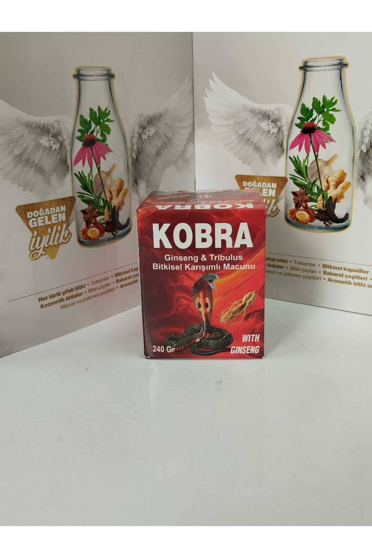 Kademgiller Kobra Ginseng& Tribulus Bitkisel Karişimli 240Gr