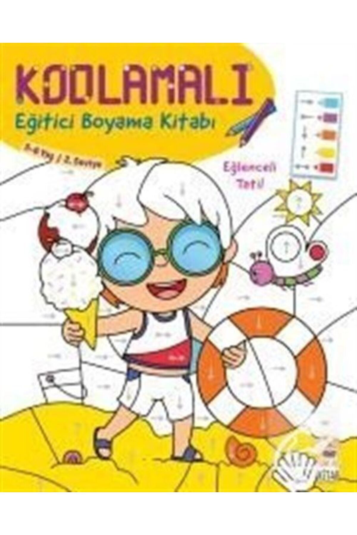 Sincap Kitap Kodlamali Eğitici Boyama Kitabi 2 (5-6 Yaş) - Timaş Çocuk Yayinla
